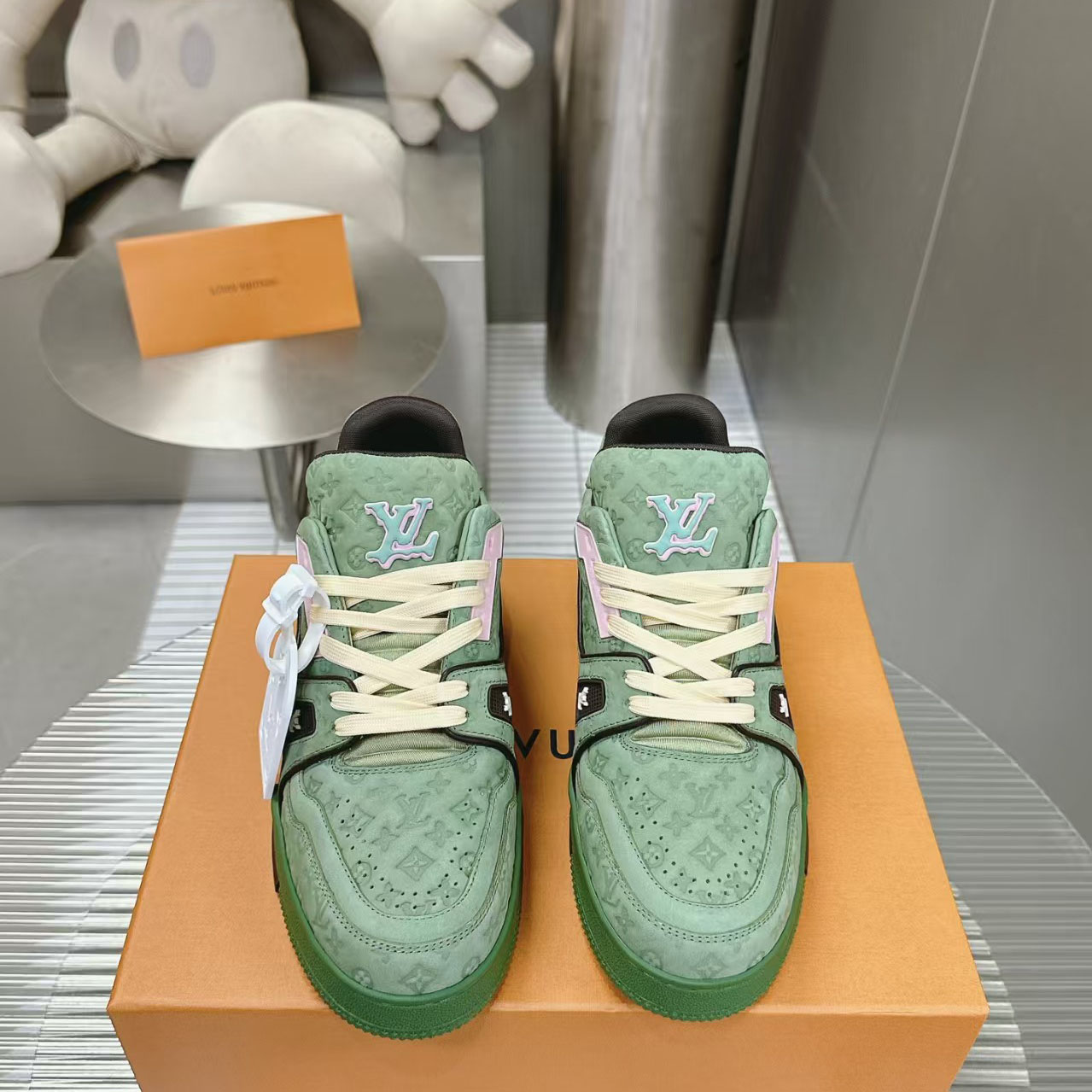Louis Vuitton  Tyler, The Creator x Louis Vuitton Trainer 'Green' - DopestKickz