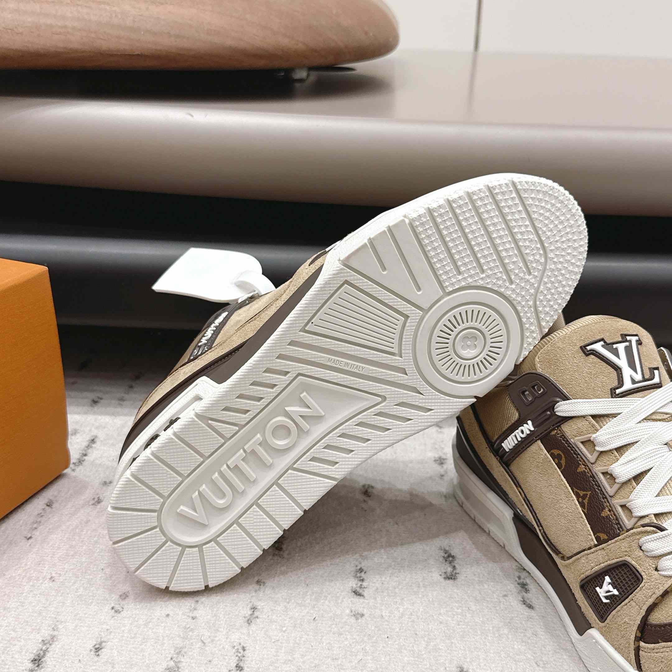 Louis Vuitton LV Trainer Sneaker 1AKB6Q - DopestKickz