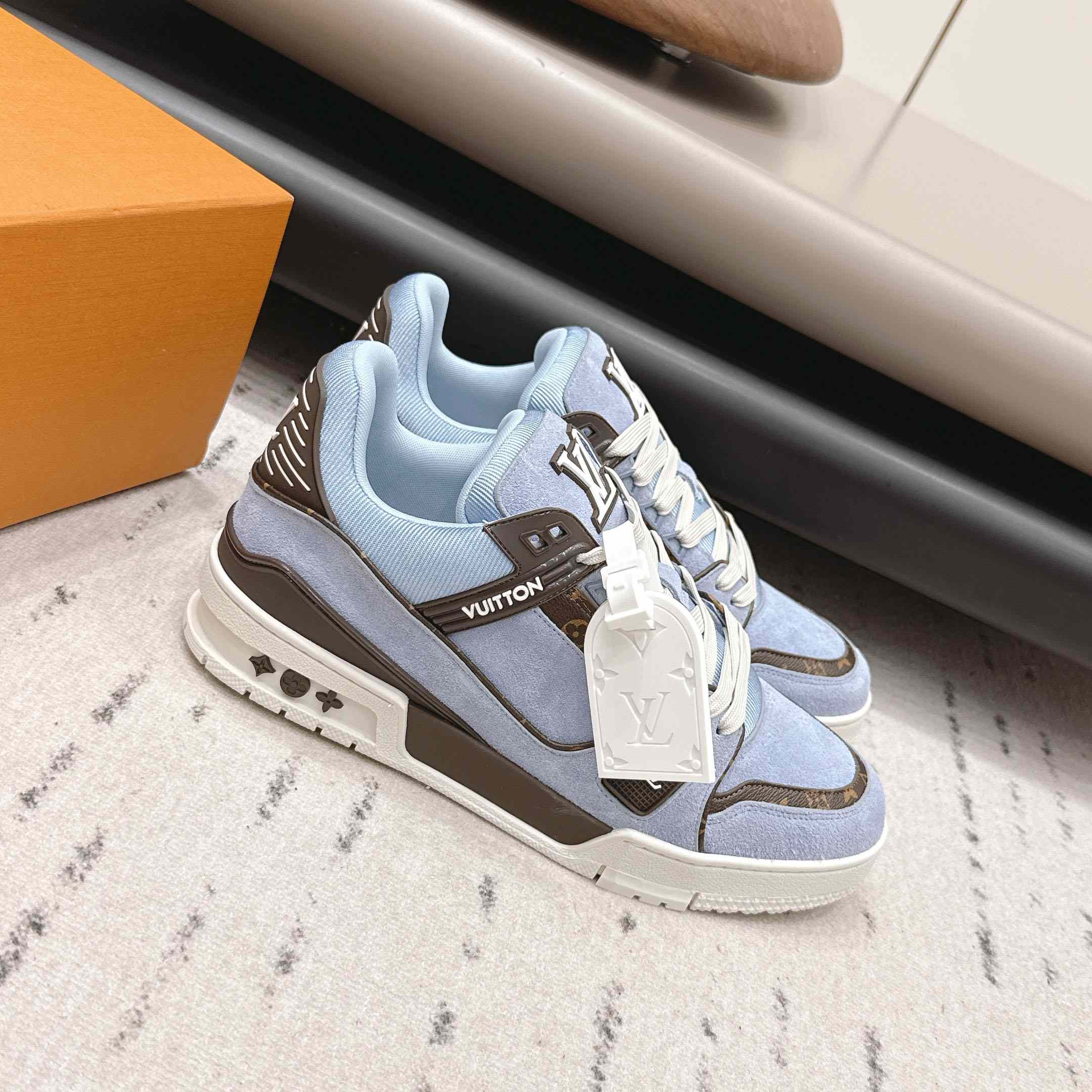 Louis Vuitton LV Trainer Sneaker 1AKB6Q - DopestKickz