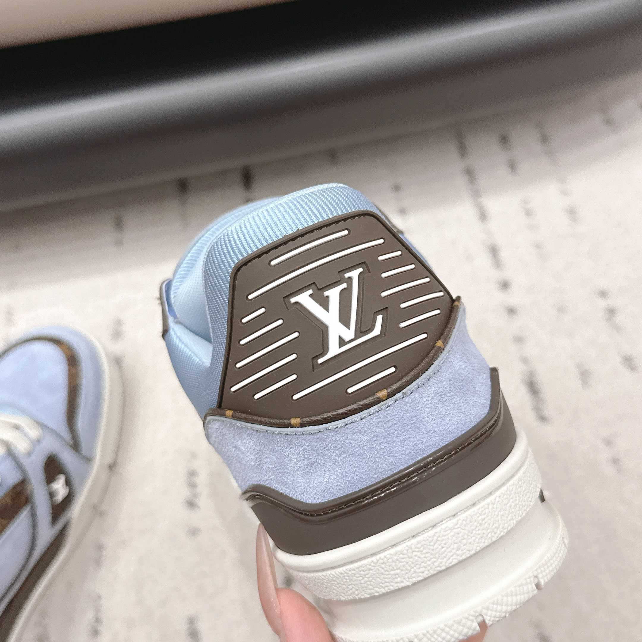Louis Vuitton LV Trainer Sneaker 1AKB6Q - DopestKickz