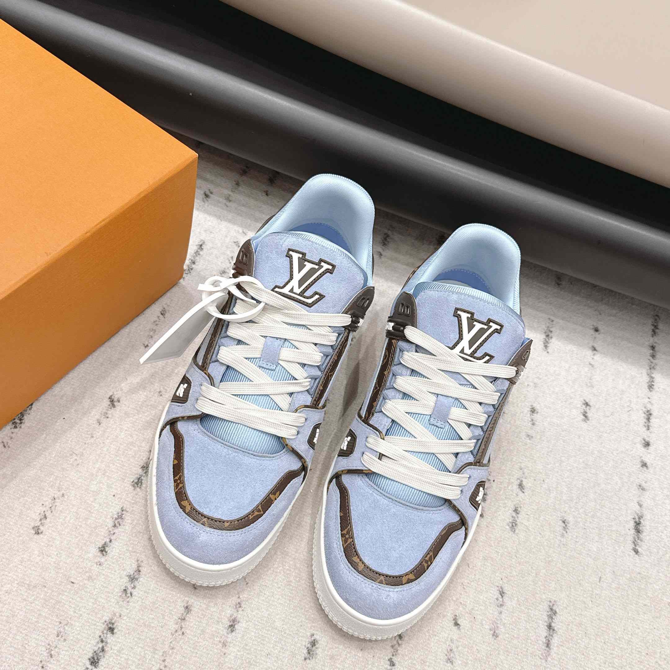 Louis Vuitton LV Trainer Sneaker 1AKB6Q - DopestKickz
