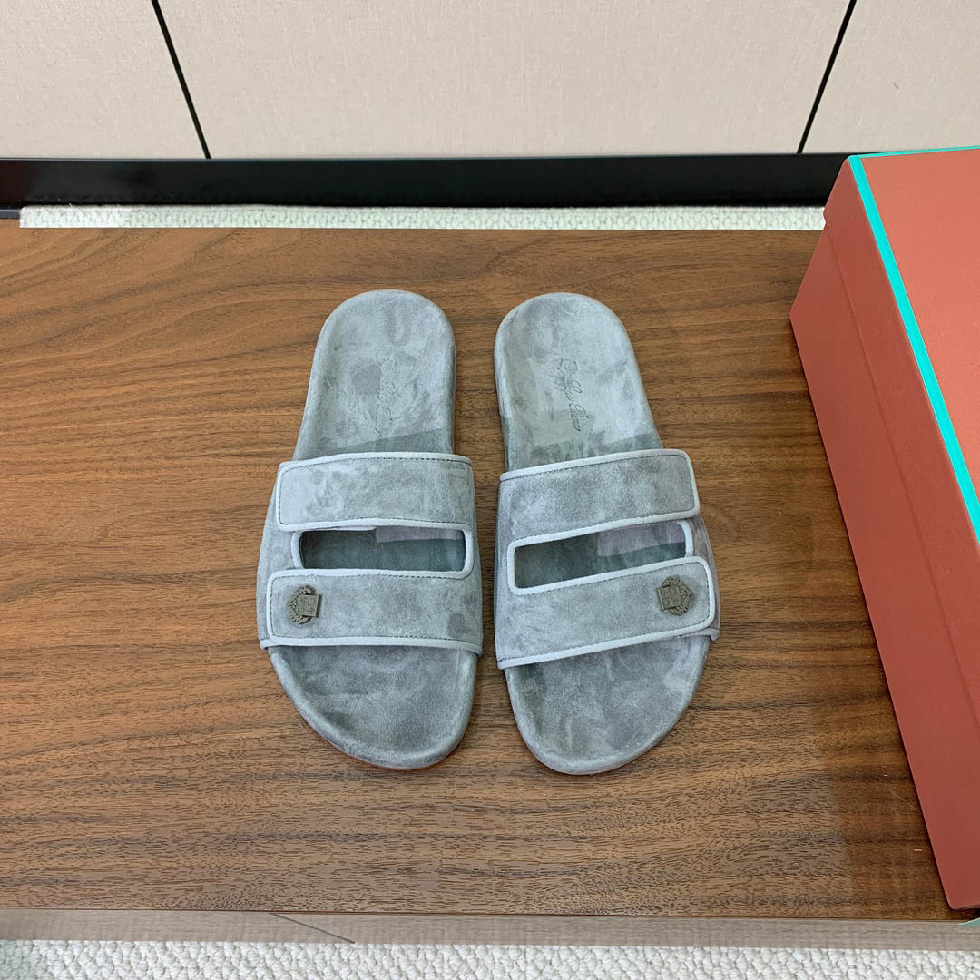 Loro Piana Waikiki Slide Sandal - DopestKickz