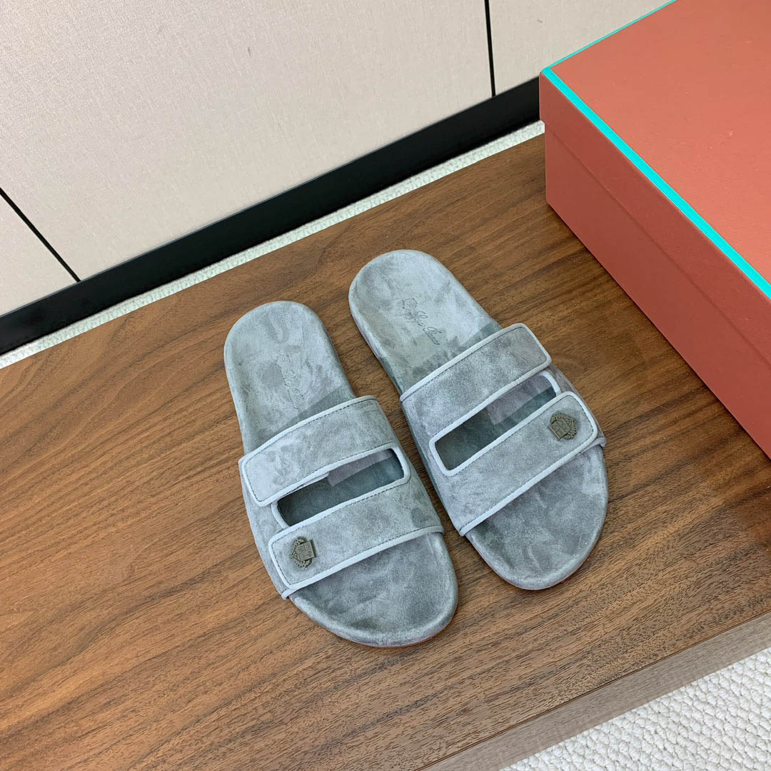 Loro Piana Waikiki Slide Sandal - DopestKickz