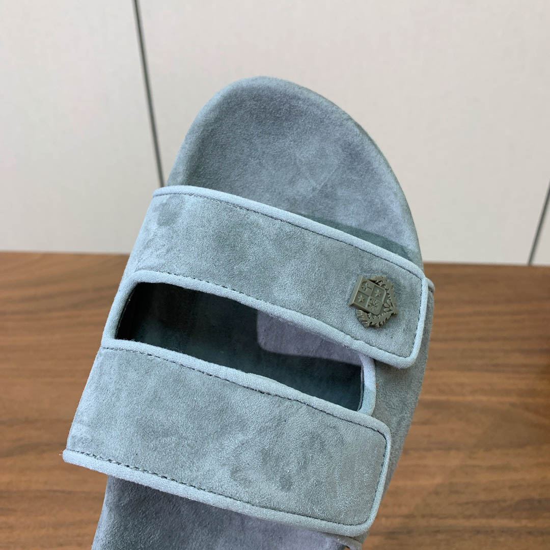 Loro Piana Waikiki Slide Sandal - DopestKickz