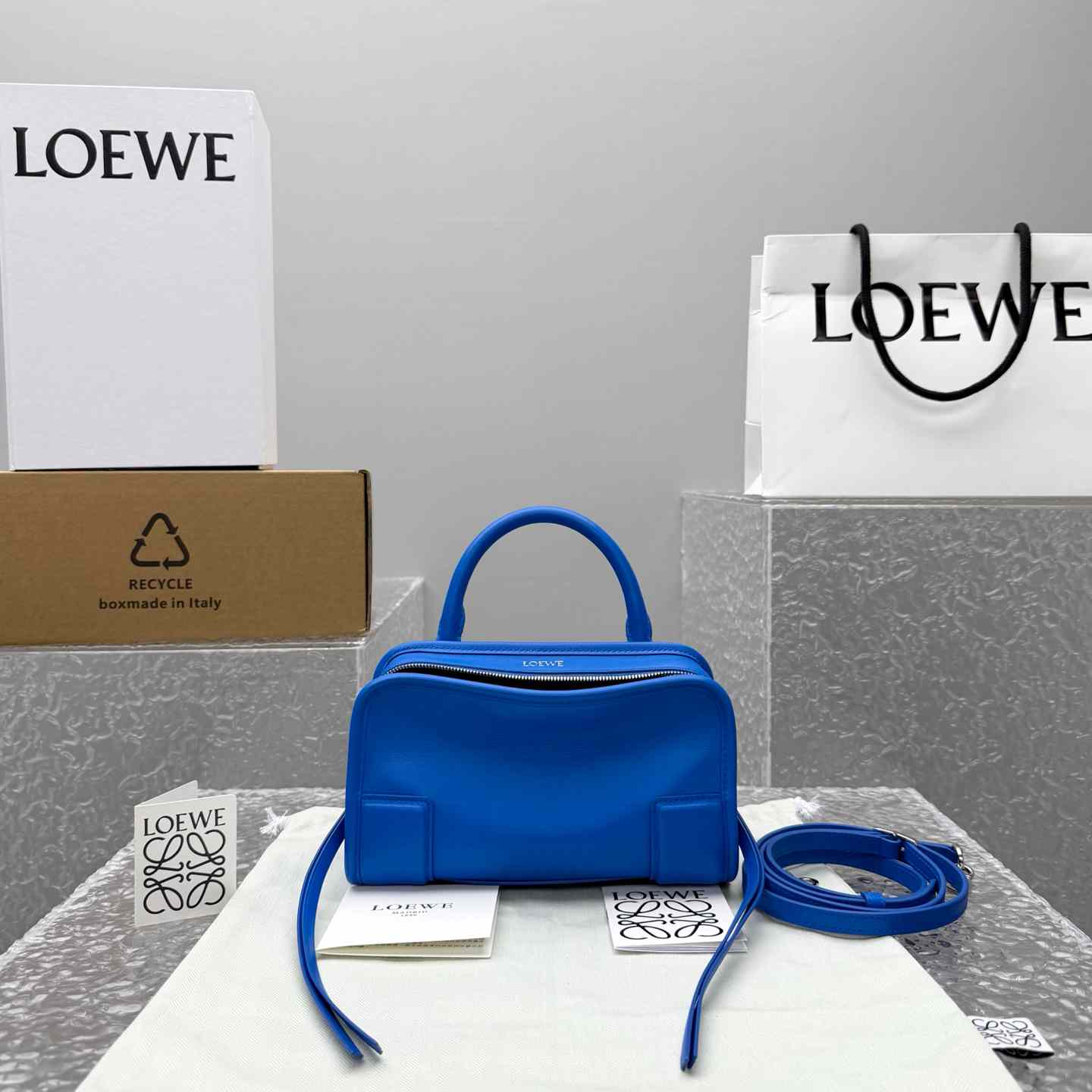 Loewe Mini Amazona 180 Bag In Soft Calfskin - DopestKickz