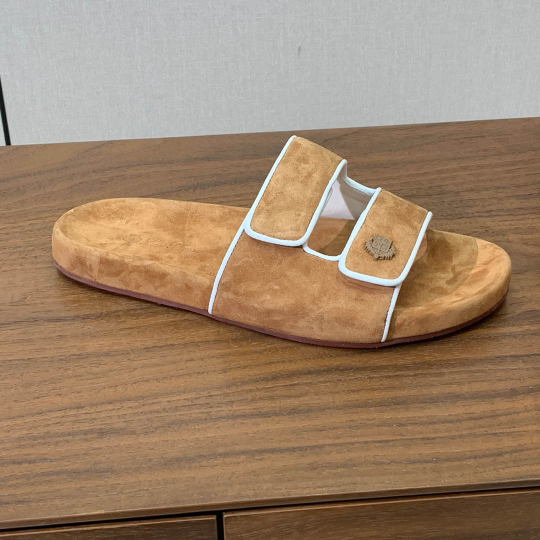 Loro Piana Waikiki Slide Sandal - DopestKickz