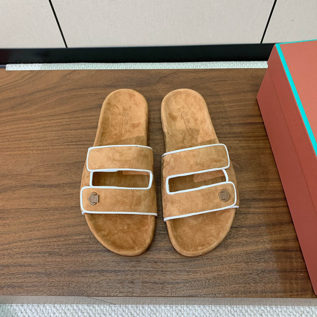 Loro Piana Waikiki Slide Sandal - DopestKickz