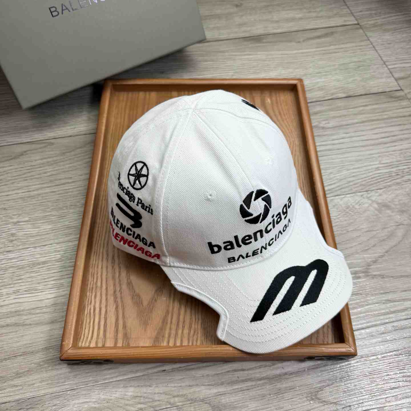 Balenciaga Top League Racer Cap Hat - DopestKickz