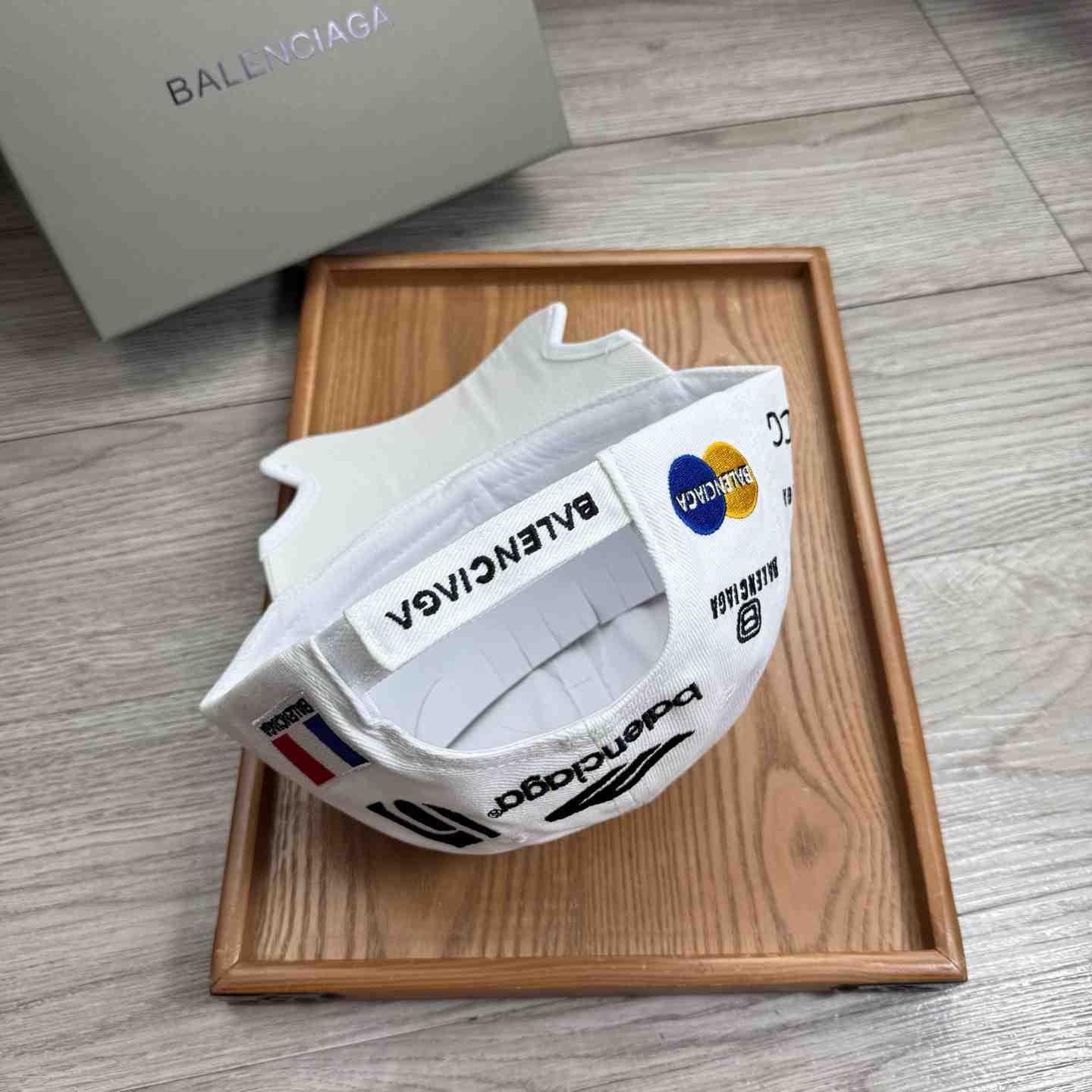 Balenciaga Top League Racer Cap Hat - DopestKickz