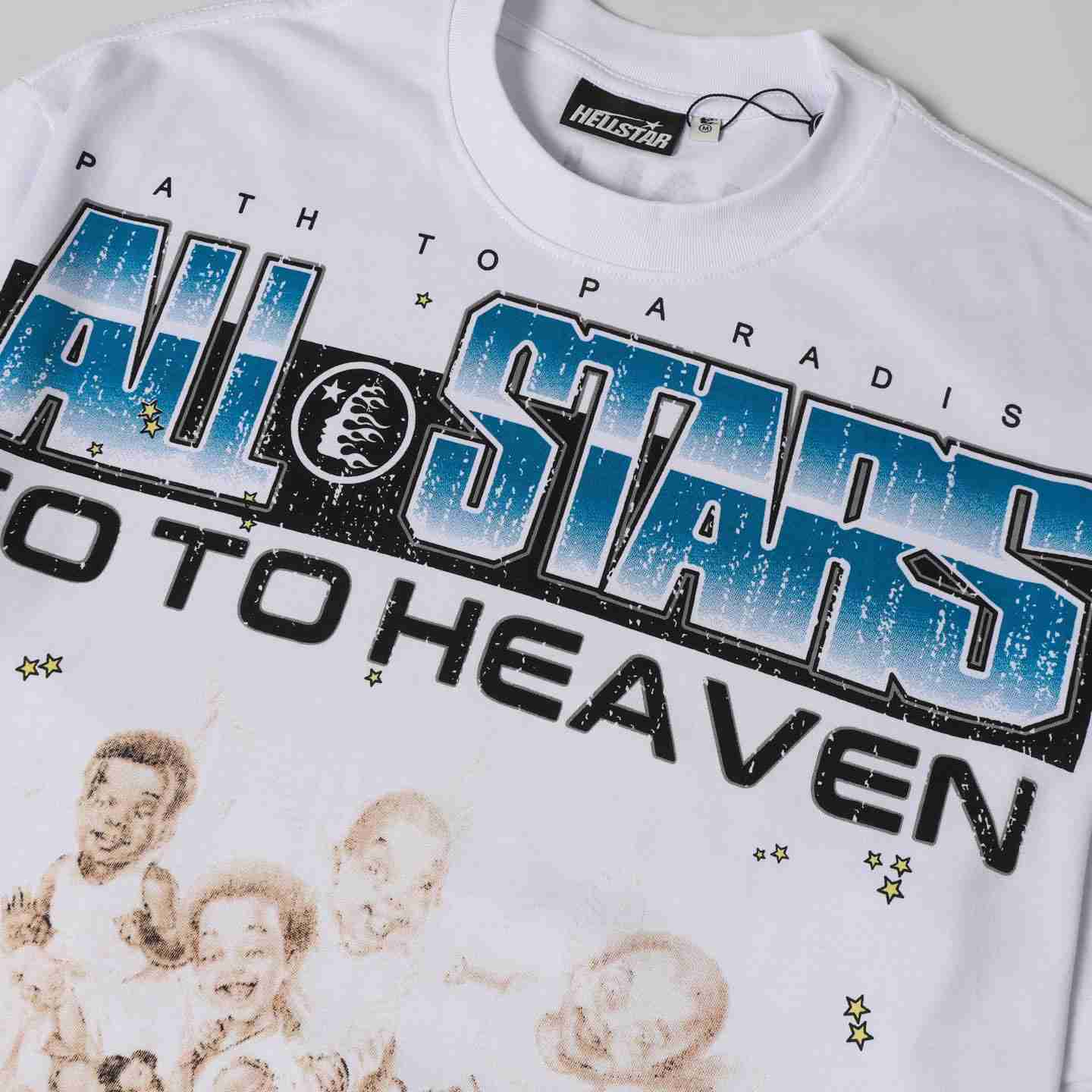 Hellstar All Stars T-Shirt 'White' - DopestKickz