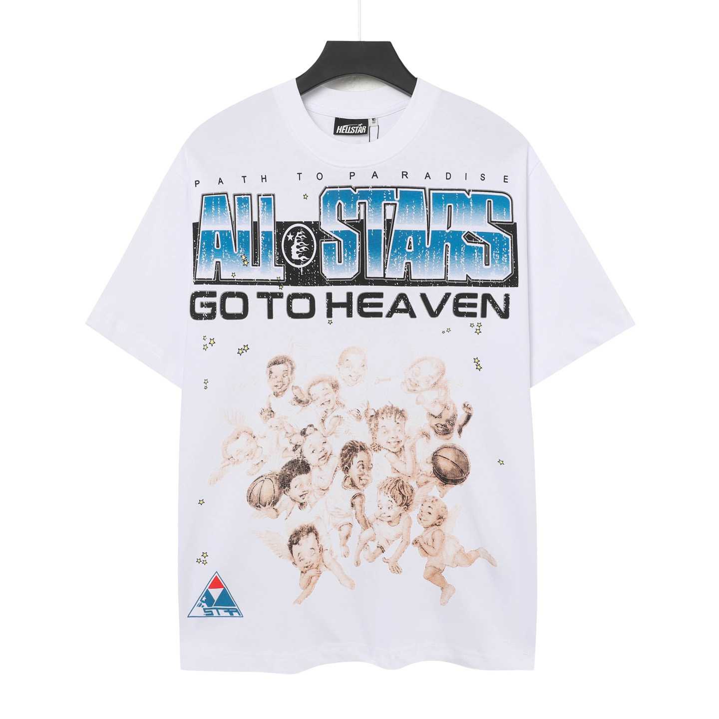 Hellstar All Stars T-Shirt 'White' - DopestKickz