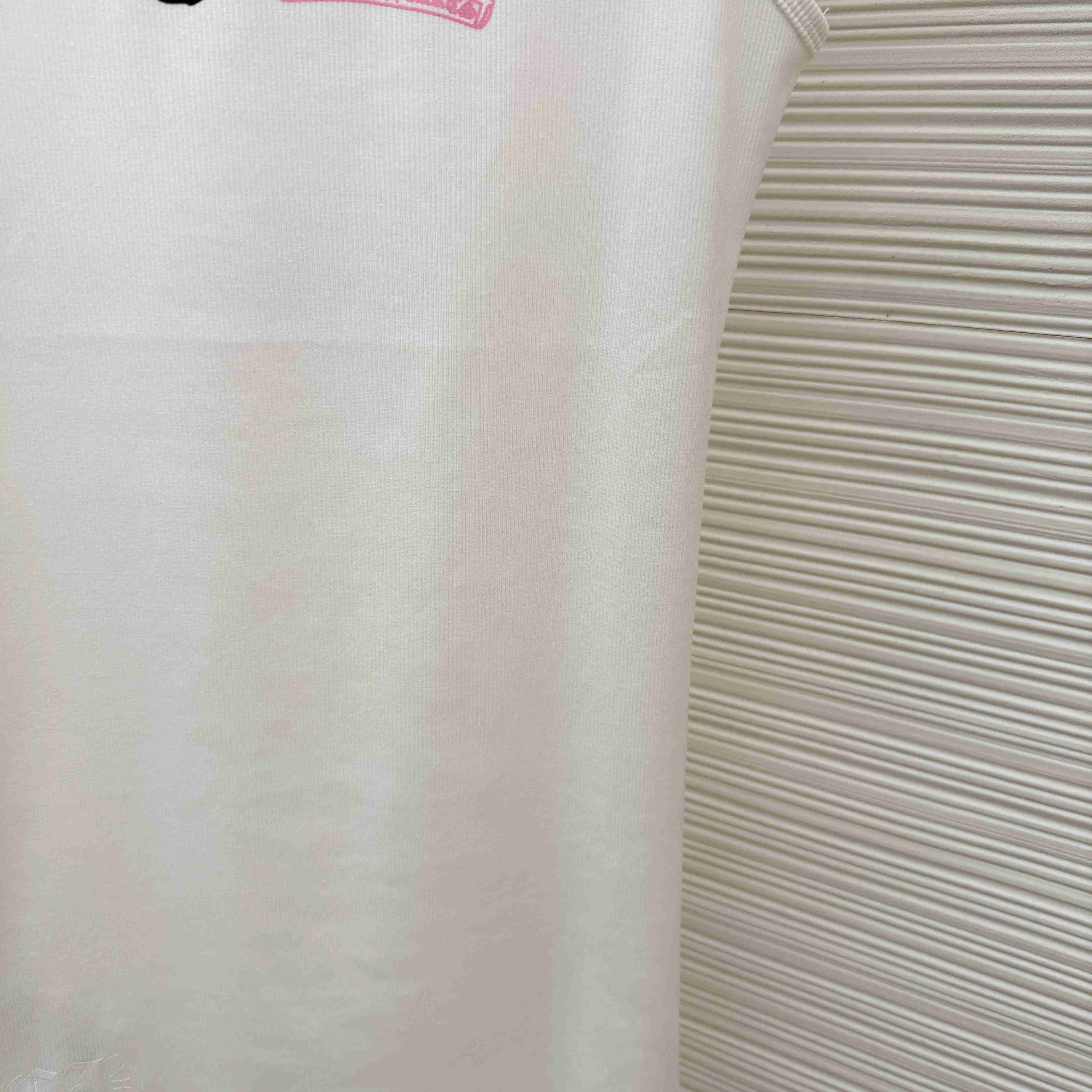 Chrome Hearts White Deadly Doll Rib Tank Top - DopestKickz