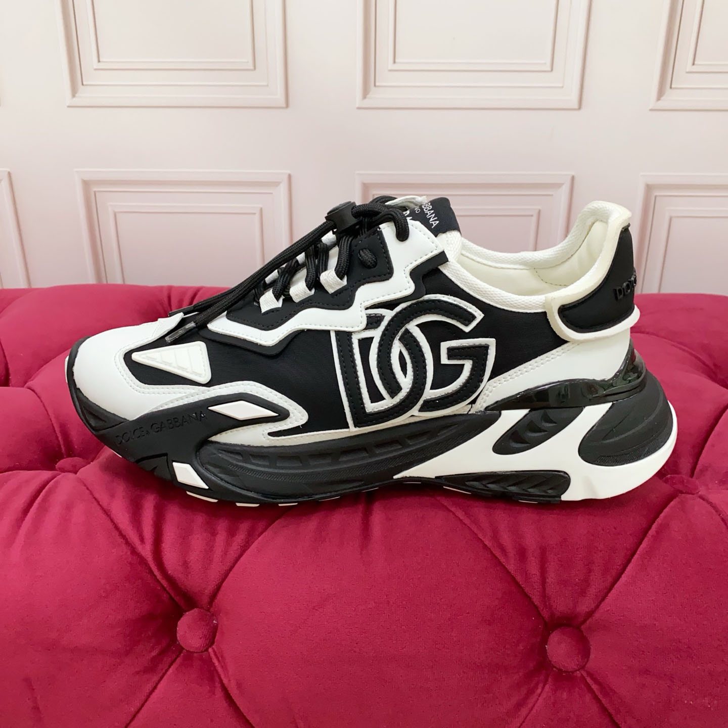 Dolce & Gabbana Day Faster Sneakers In Fabric - DopestKickz