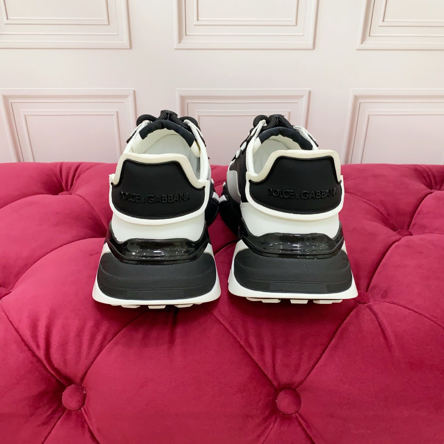 Dolce & Gabbana Day Faster Sneakers In Fabric - DopestKickz