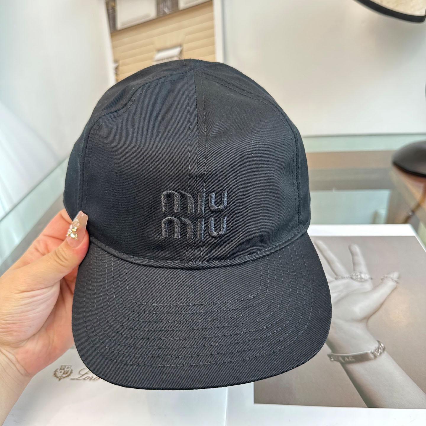 Miu Miu Denim Baseball Cap - DopestKickz