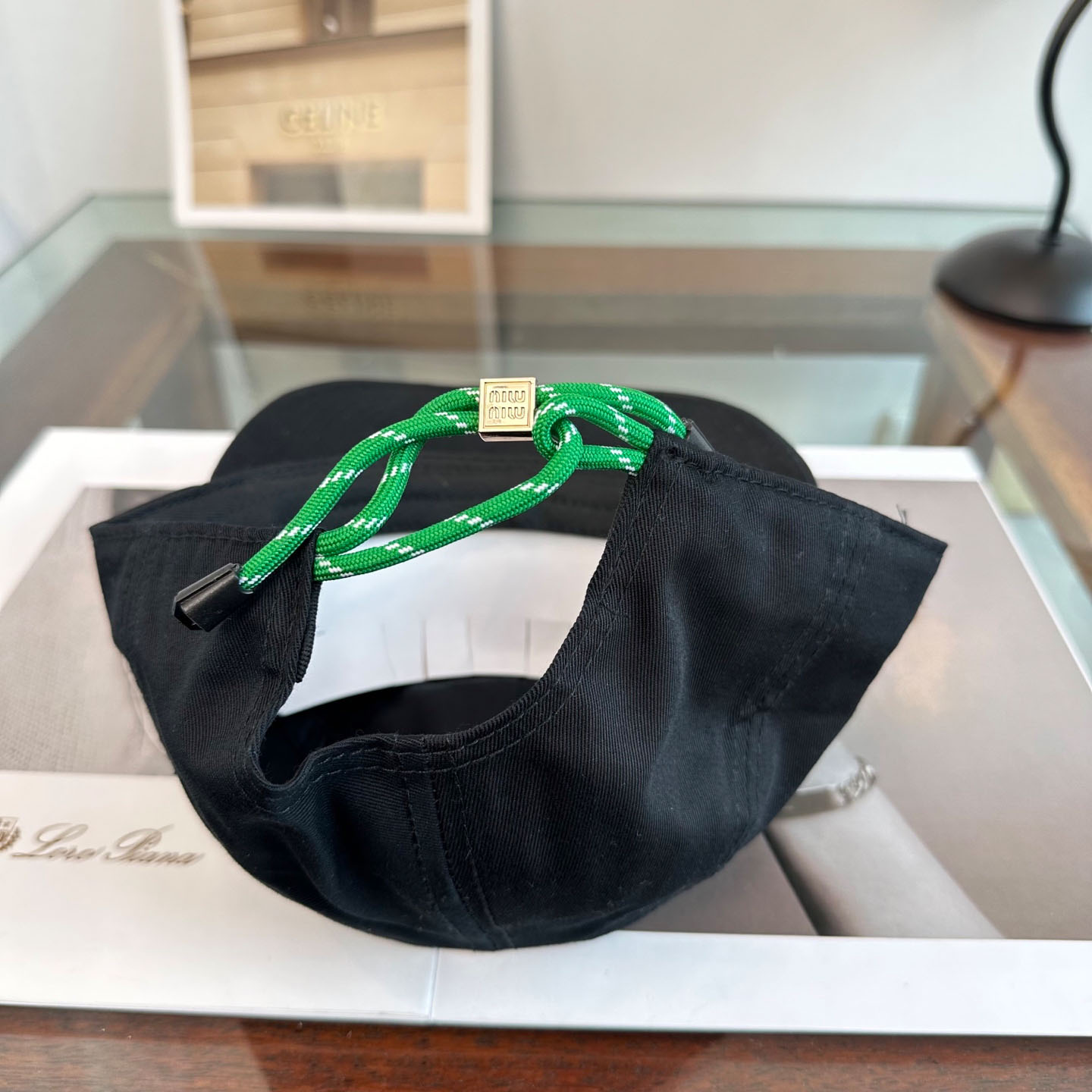 Miu Miu Denim Baseball Cap - DopestKickz