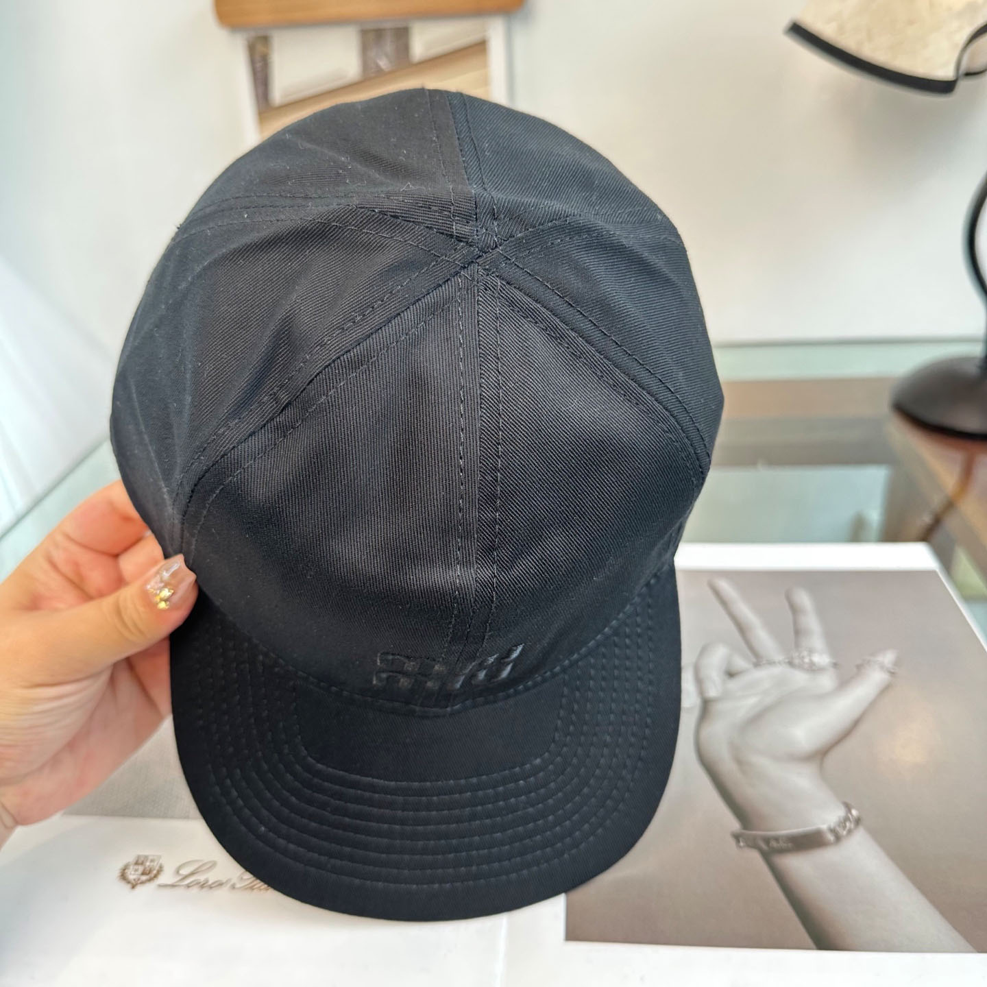 Miu Miu Denim Baseball Cap - DopestKickz