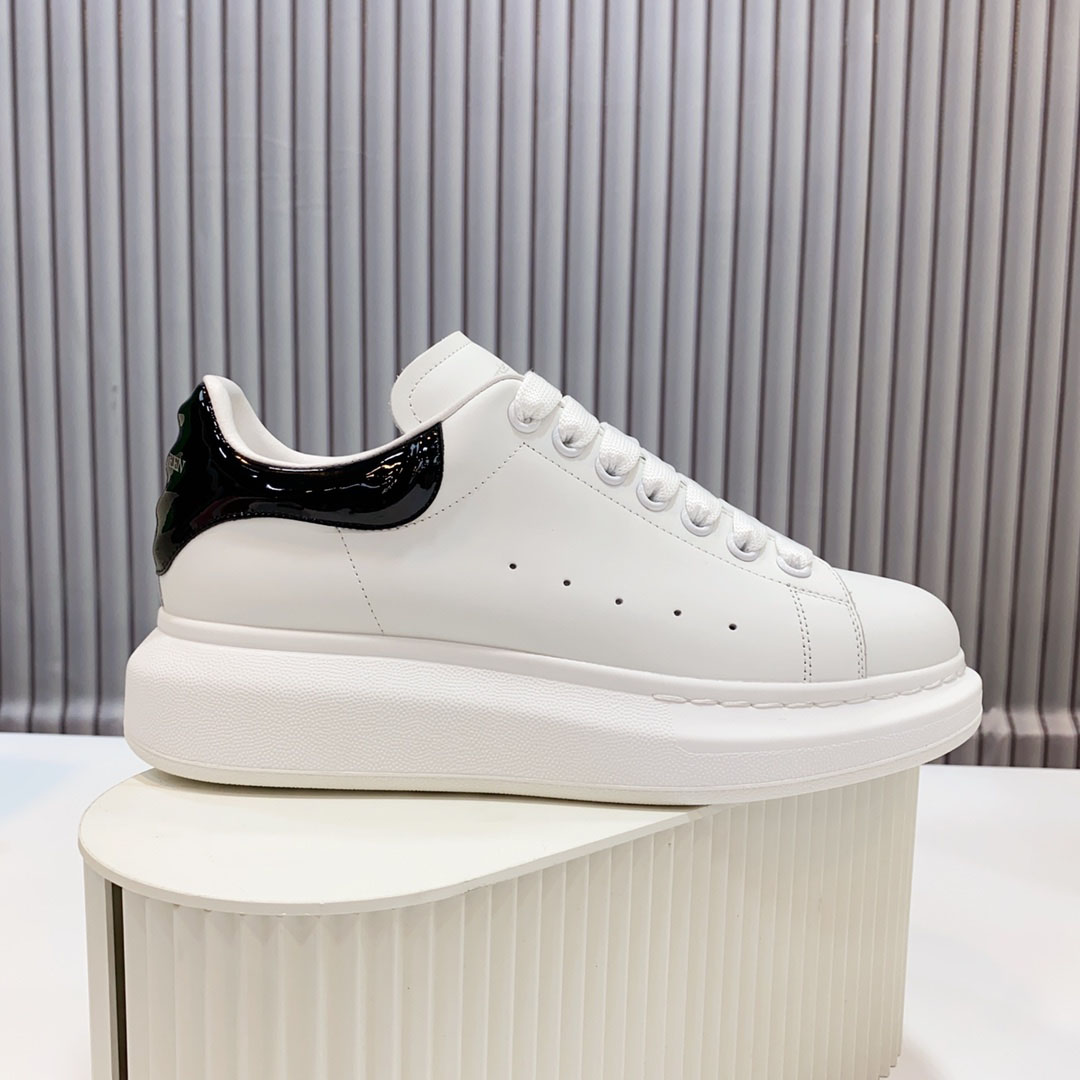 Alexander McQueen Oversized Sneaker  'White Black' - DopestKickz