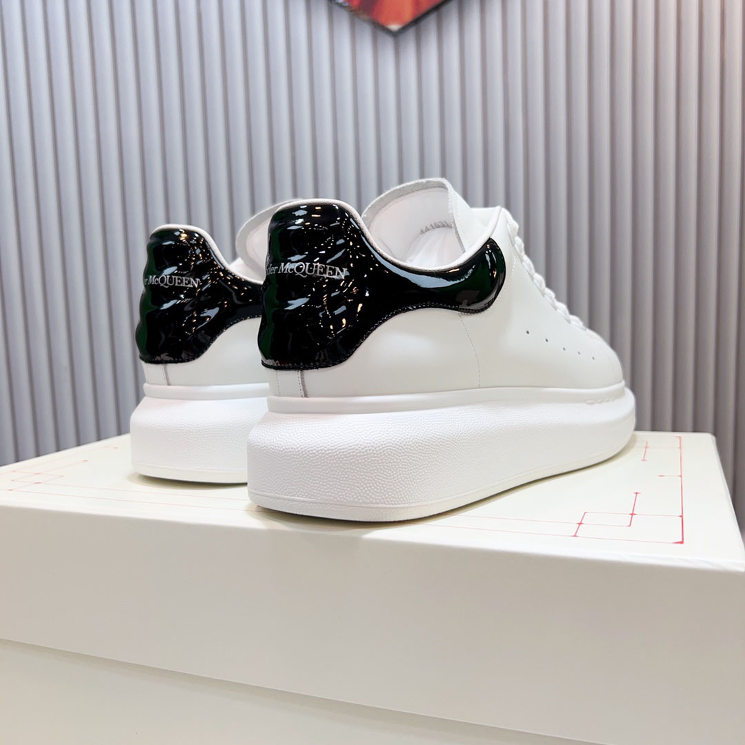 Alexander McQueen Oversized Sneaker  'White Black' - DopestKickz