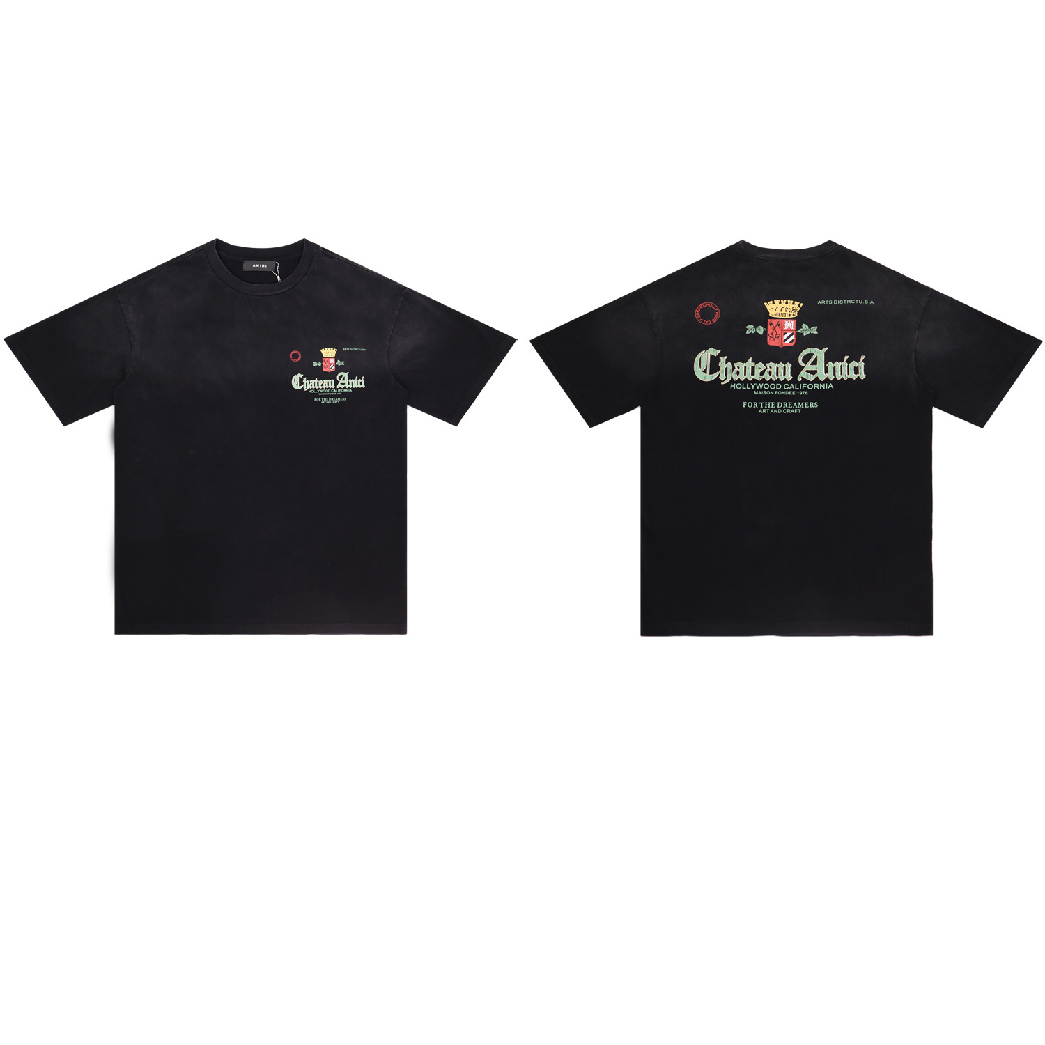 AMIRI Chateau Crown Tee - DopestKickz