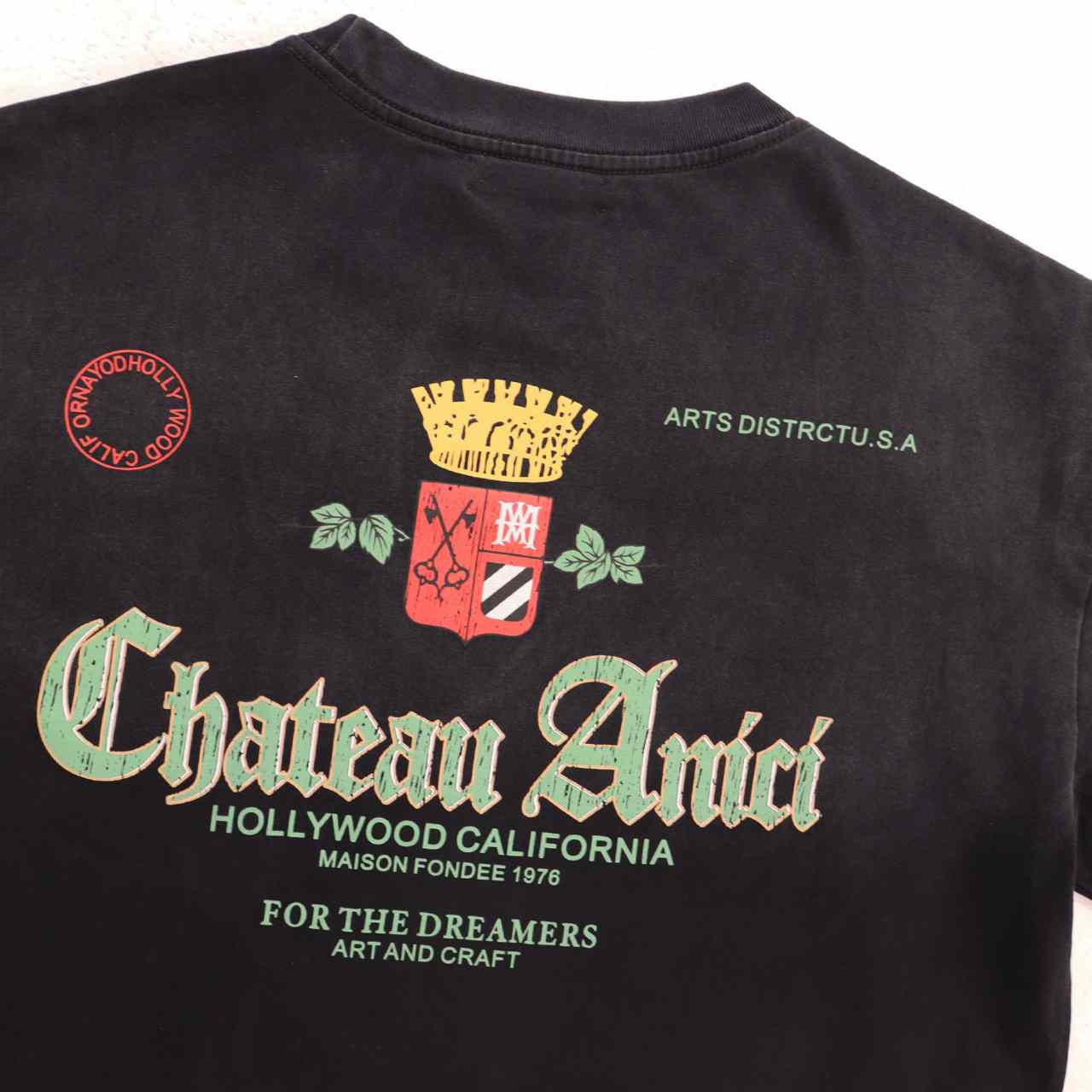 AMIRI Chateau Crown Tee - DopestKickz