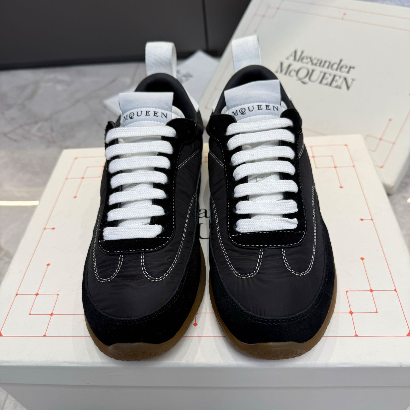 Alexander McQueen  EC1 Sneaker In Black - DopestKickz
