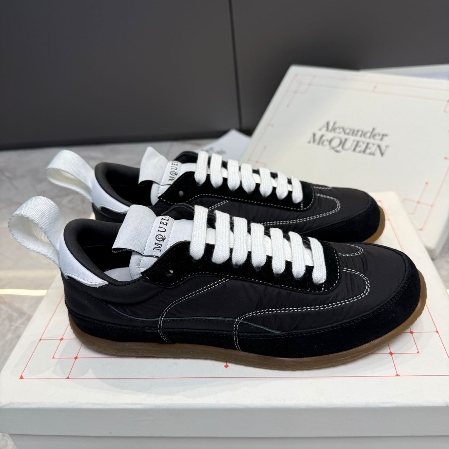Alexander McQueen  EC1 Sneaker In Black - DopestKickz