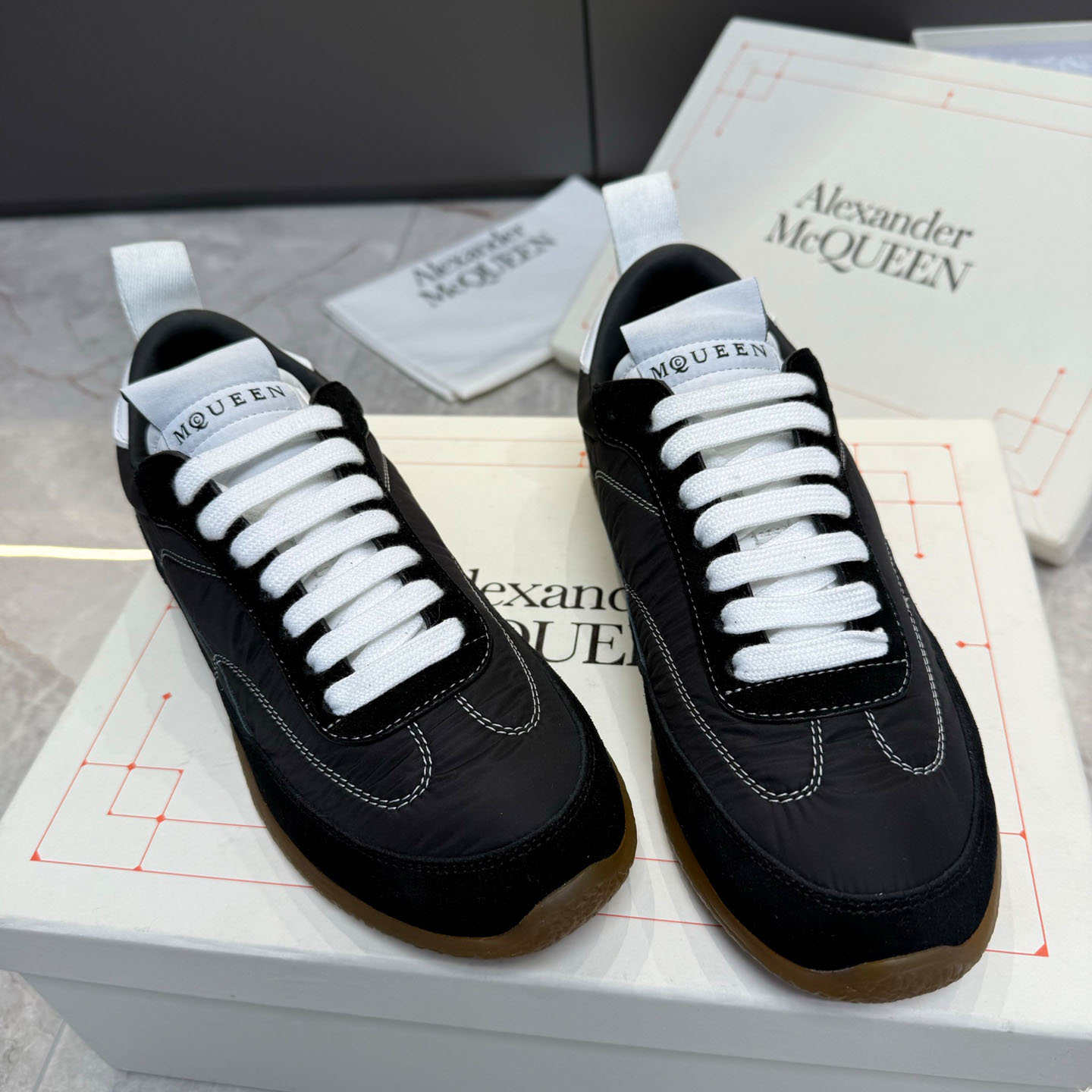 Alexander McQueen  EC1 Sneaker In Black - DopestKickz