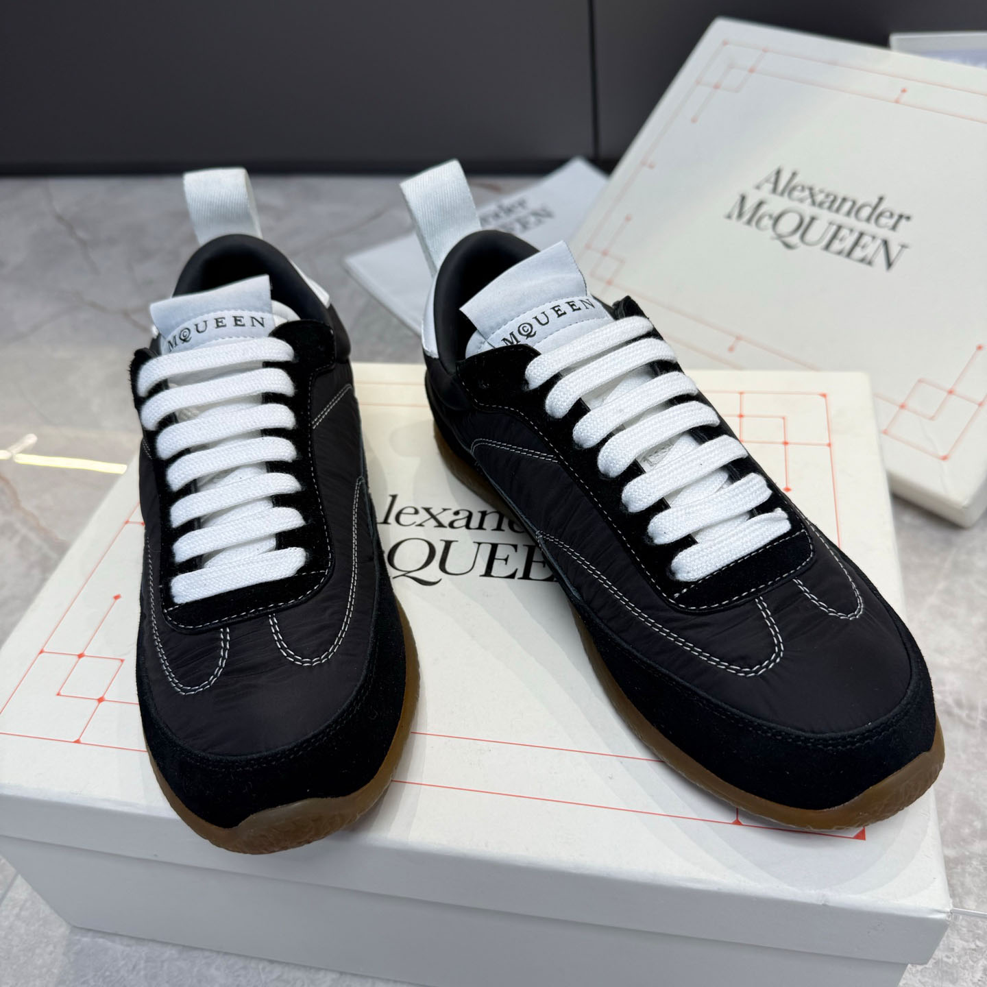 Alexander McQueen  EC1 Sneaker In Black - DopestKickz