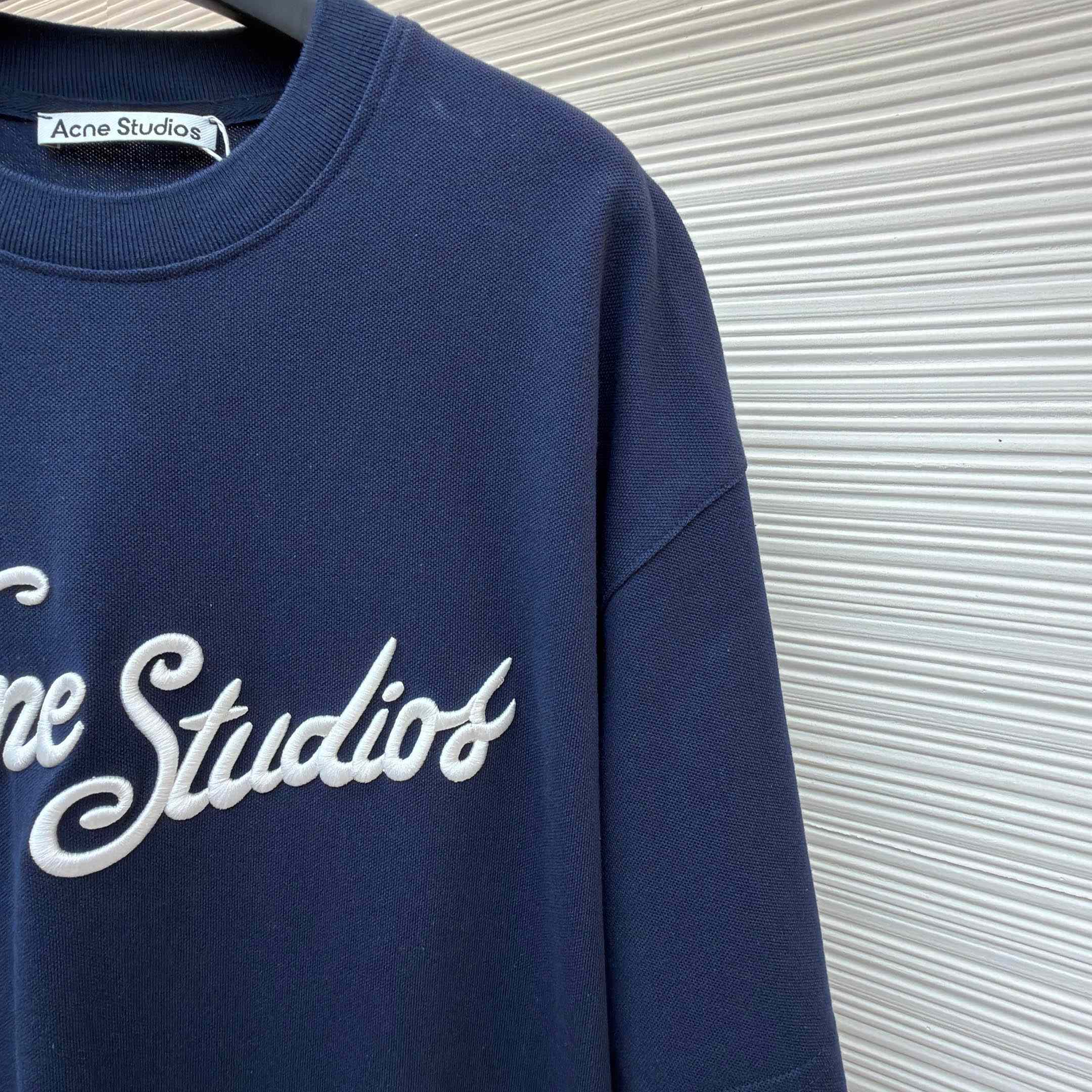 Acne Studios  Embroidered Logo T-shirt - DopestKickz