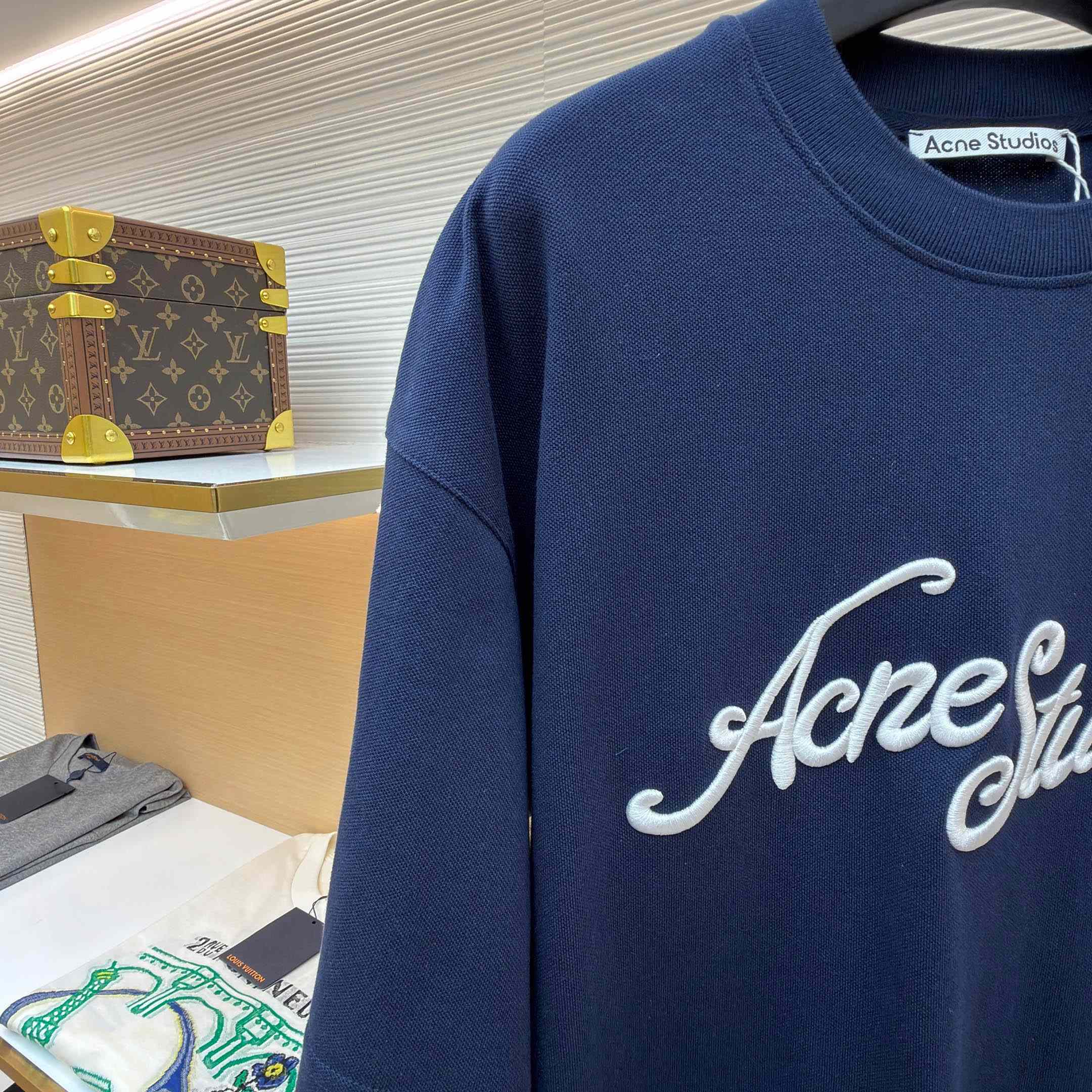Acne Studios  Embroidered Logo T-shirt - DopestKickz
