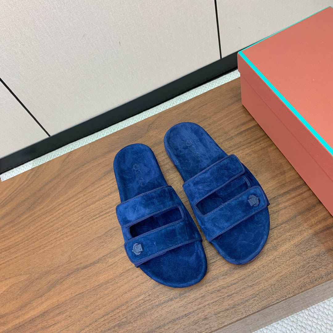 Loro Piana Waikiki Slide Sandal - DopestKickz