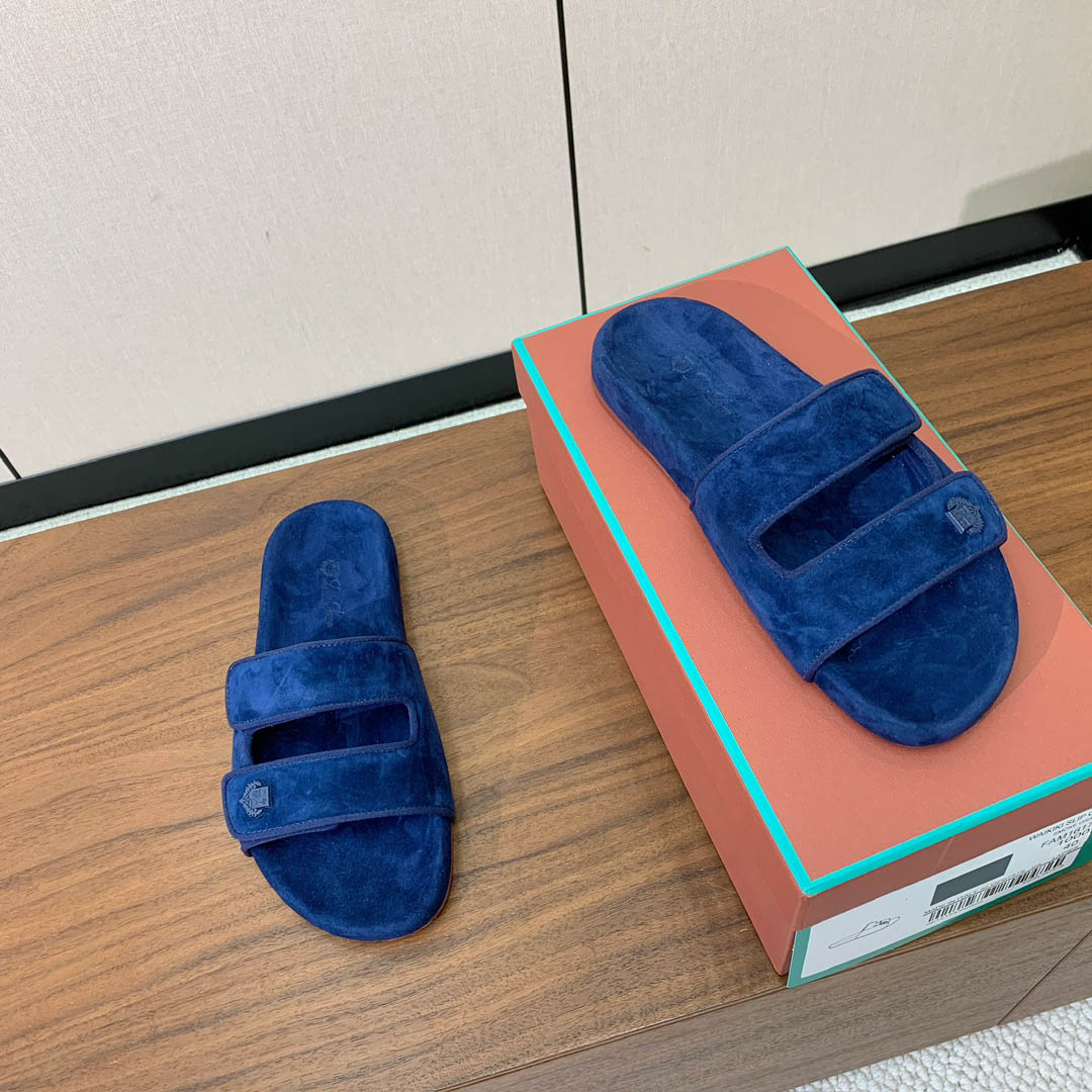 Loro Piana Waikiki Slide Sandal - DopestKickz