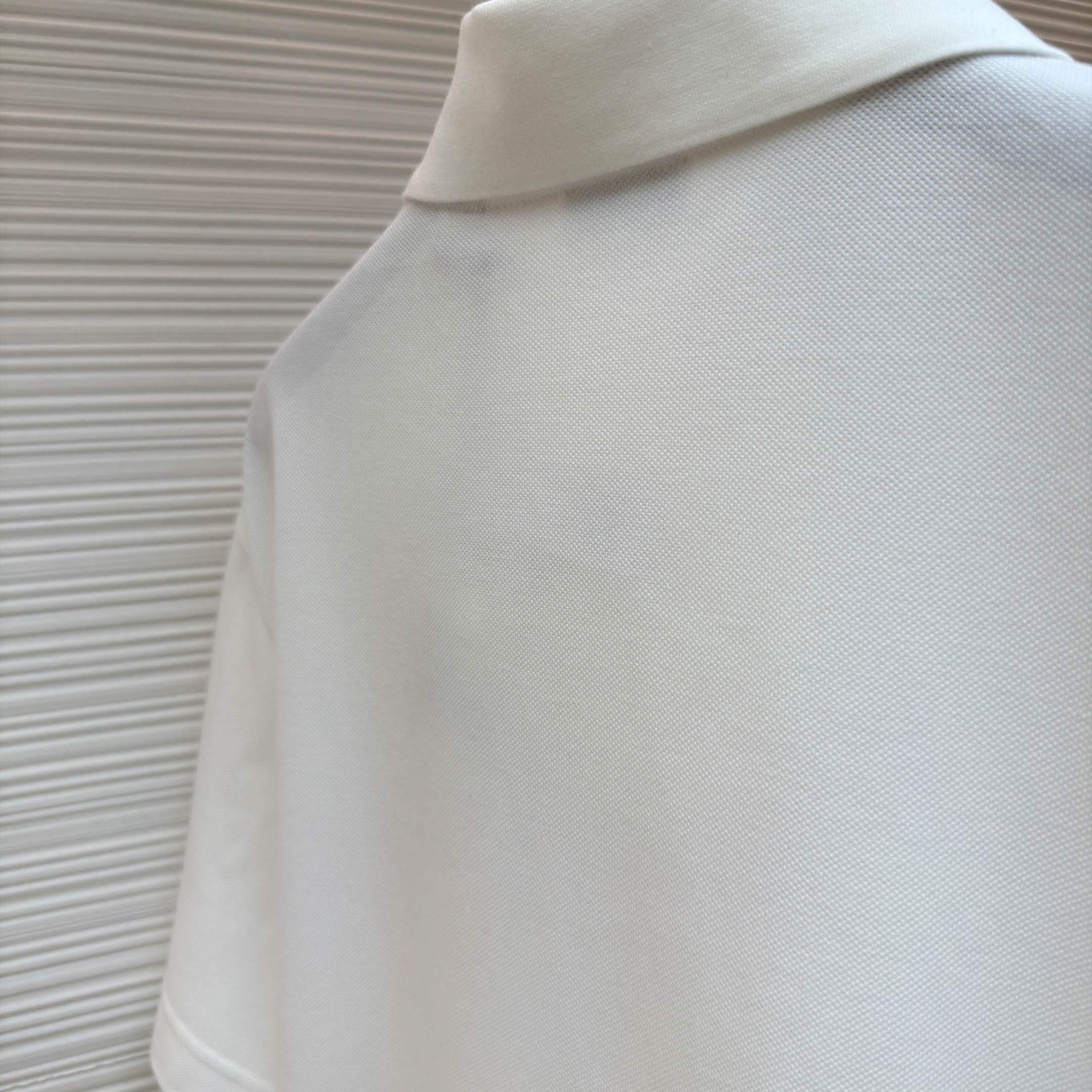 Burberry EKD Sketch Cotton Polo Shirt - DopestKickz