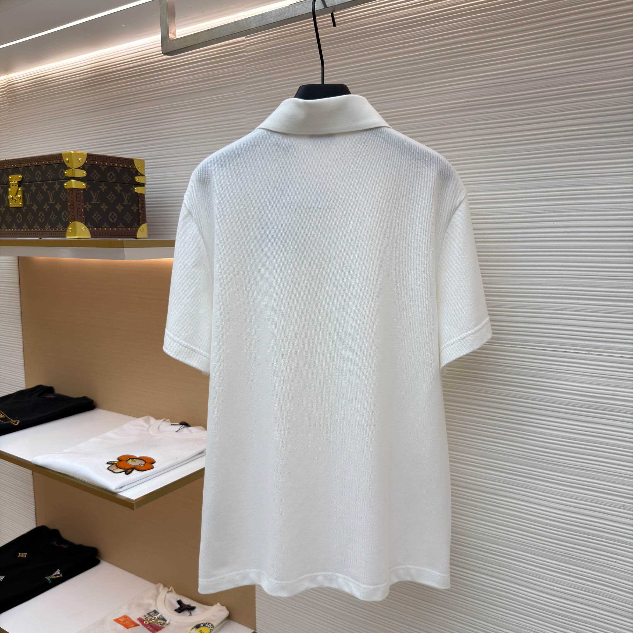 Burberry EKD Sketch Cotton Polo Shirt - DopestKickz