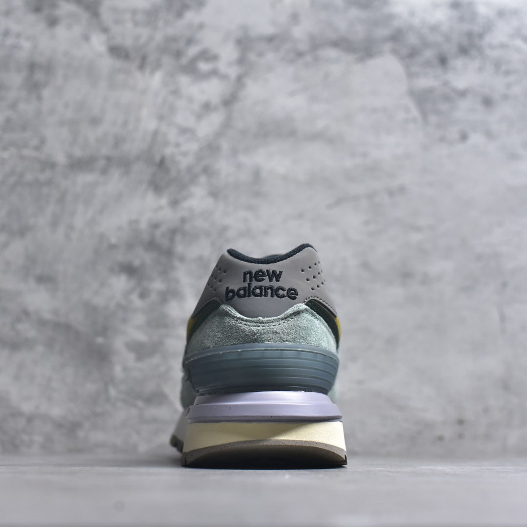 Stone Island x New Balance 574 Legacy 'Light Green' - DopestKickz