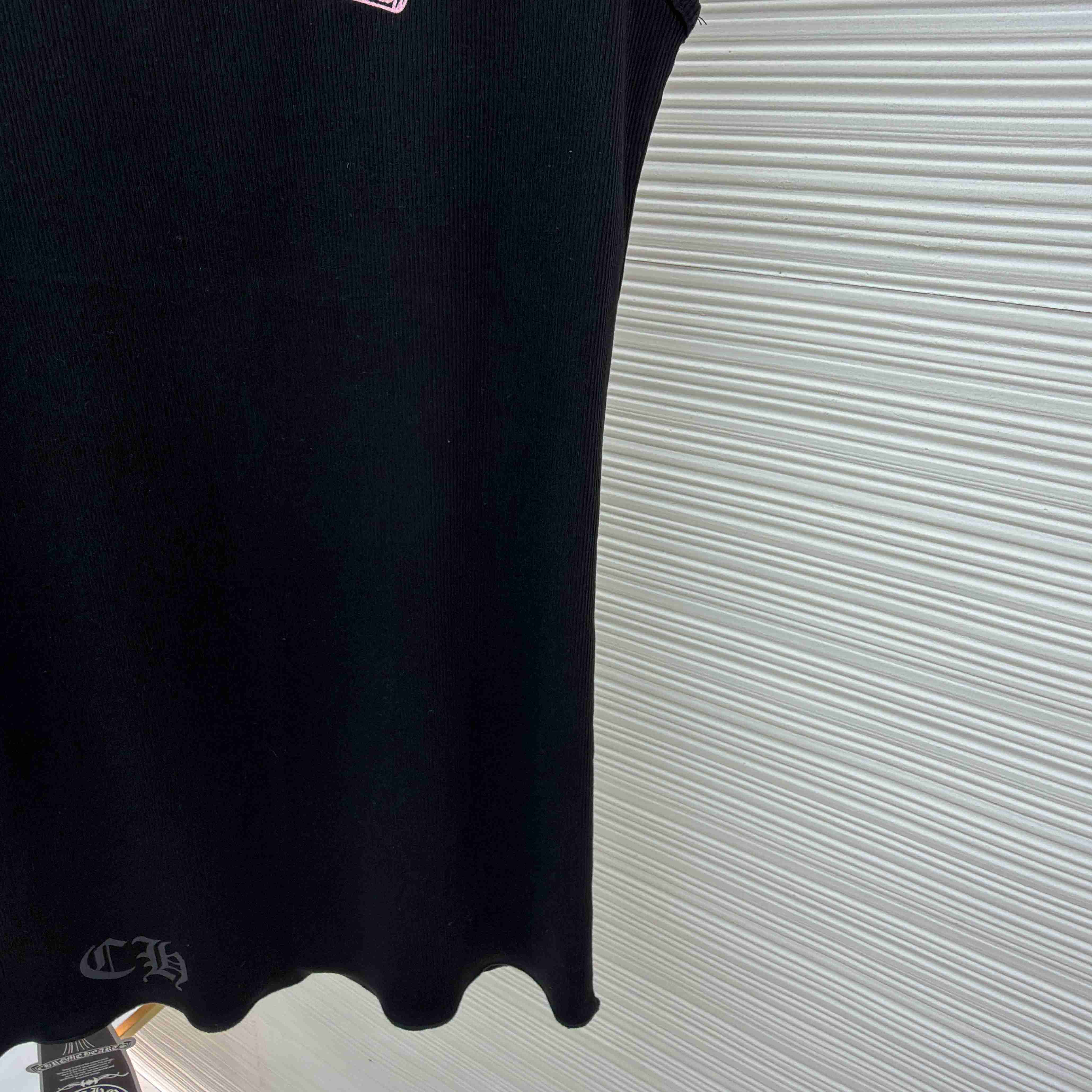 Chrome Hearts Black Deadly Doll Rib Tank Top - DopestKickz