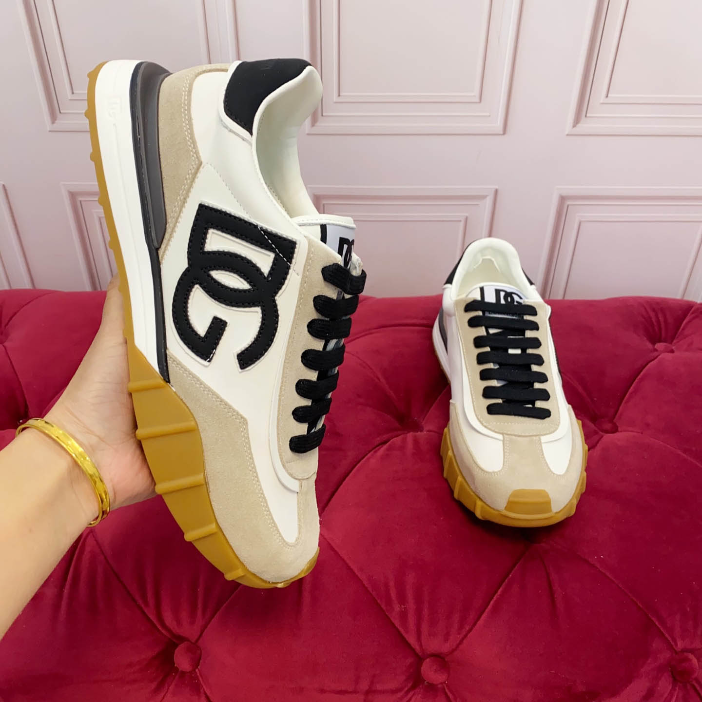 Dolce & Gabbana Athletic Fabric Sneakers - DopestKickz