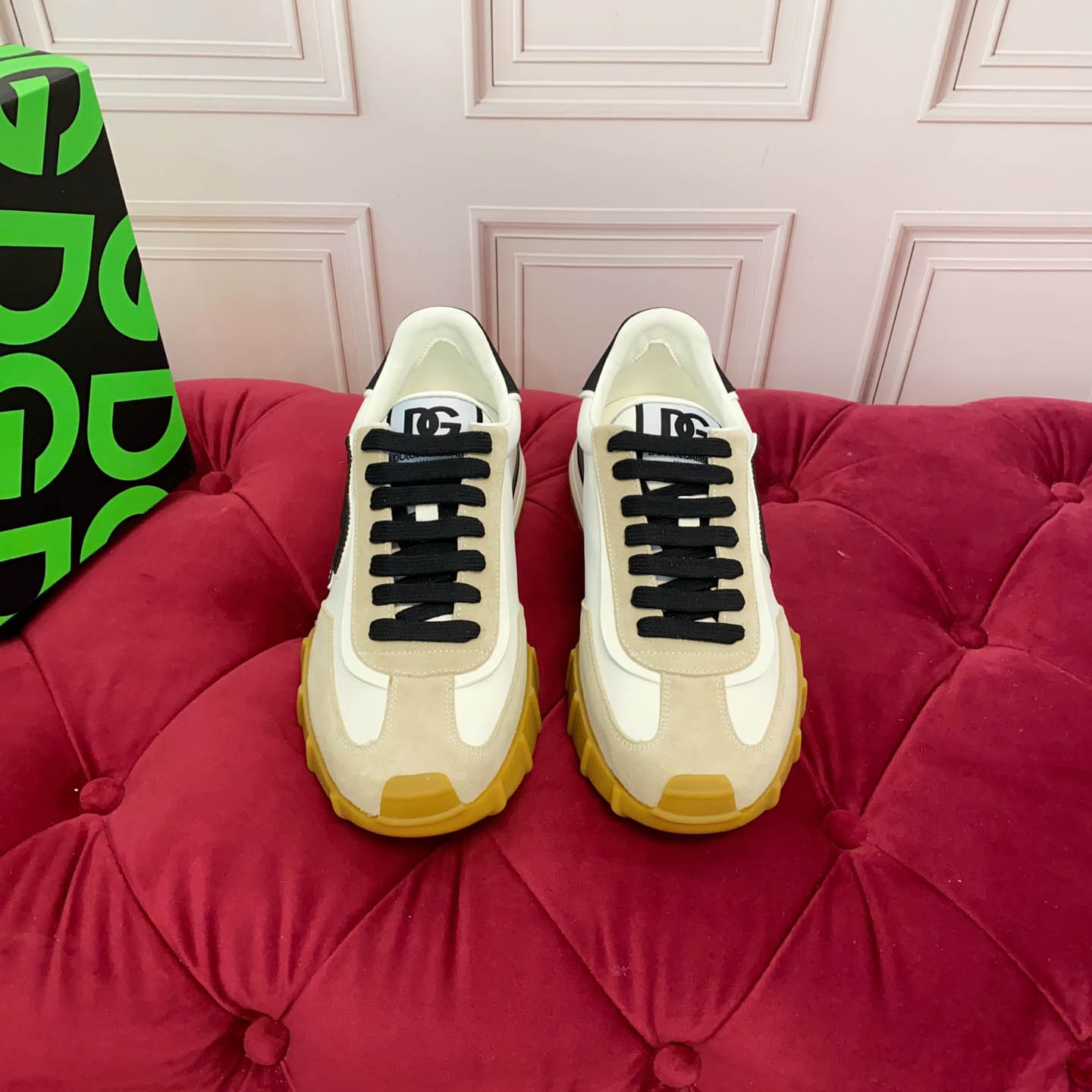 Dolce & Gabbana Athletic Fabric Sneakers - DopestKickz