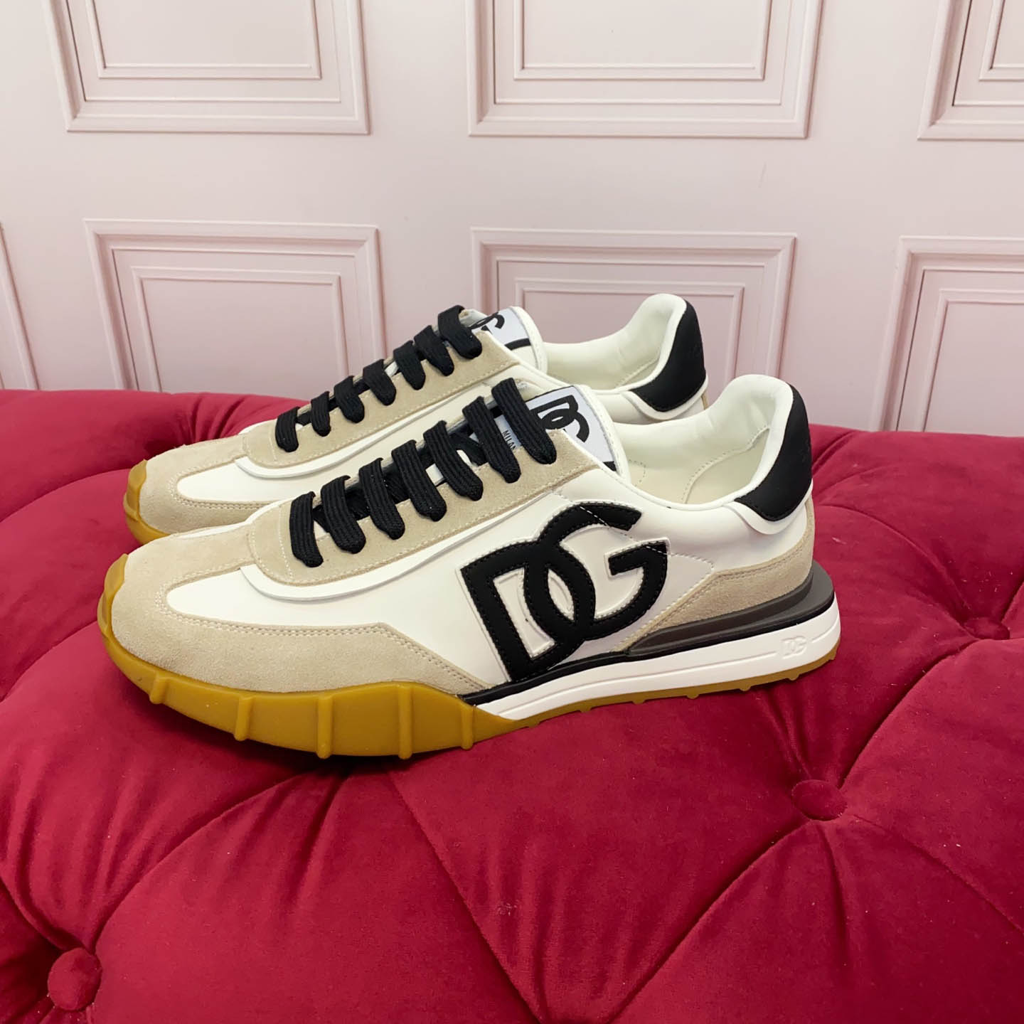 Dolce & Gabbana Athletic Fabric Sneakers - DopestKickz