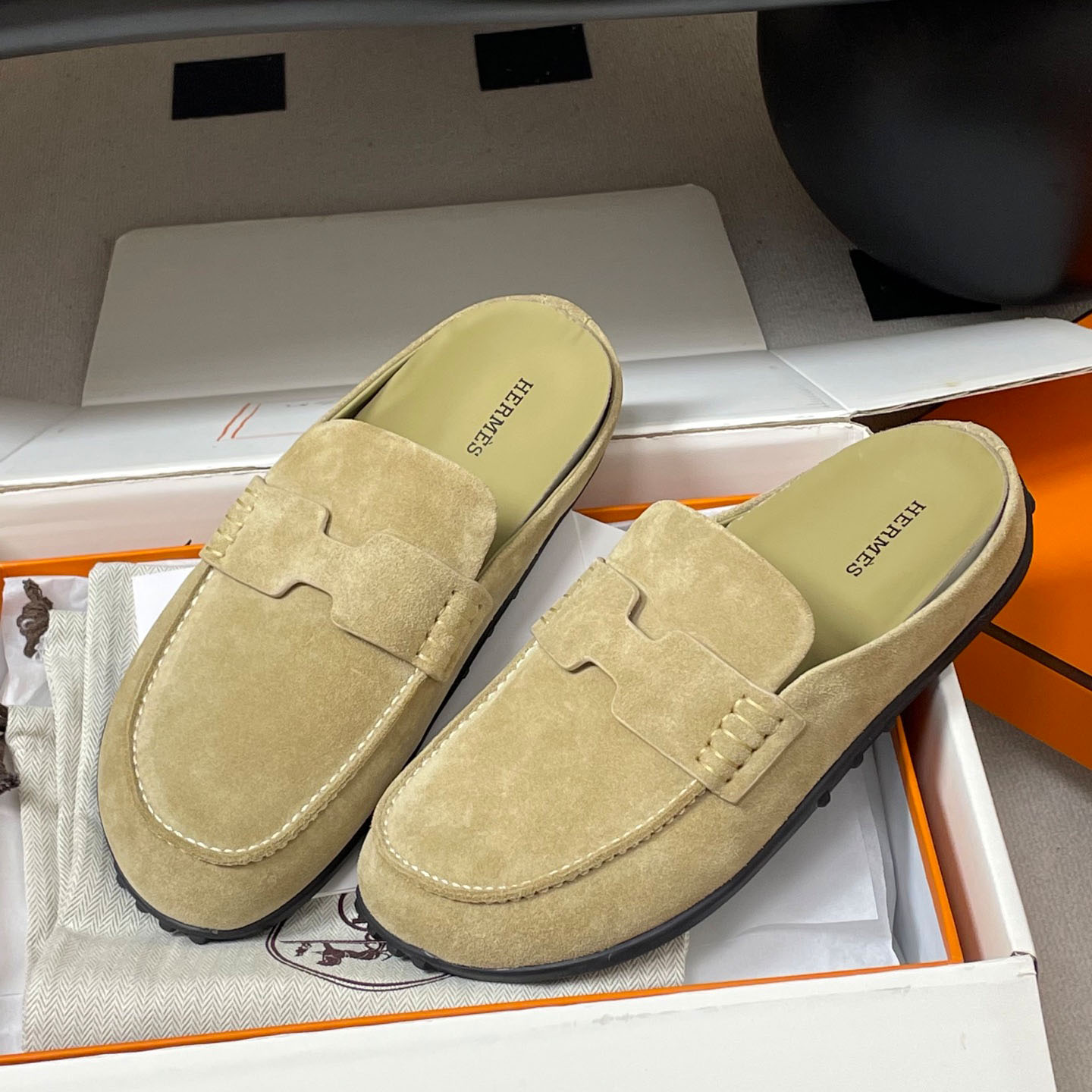 Hermes Mix Mule - DopestKickz