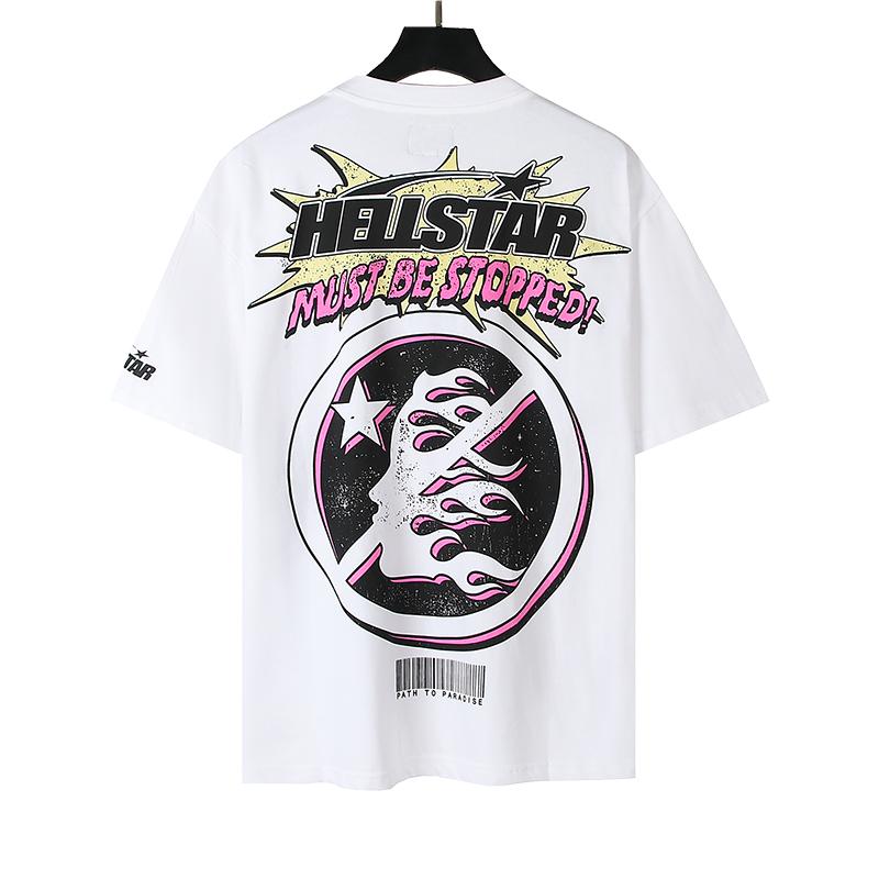 Hellstar Breaking News T-Shirt 'White' - DopestKickz