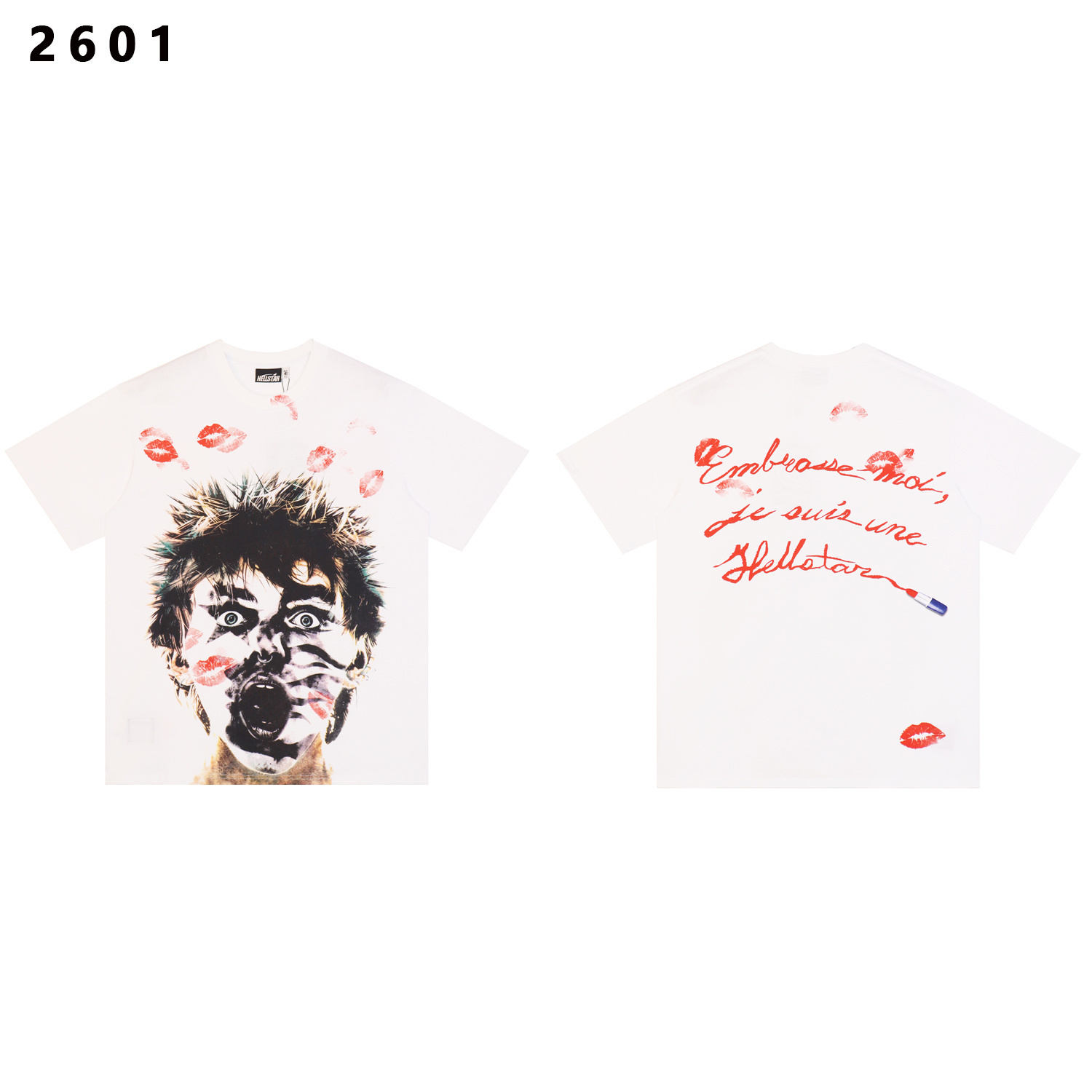 Hellstar French Kiss T-Shirt - DopestKickz