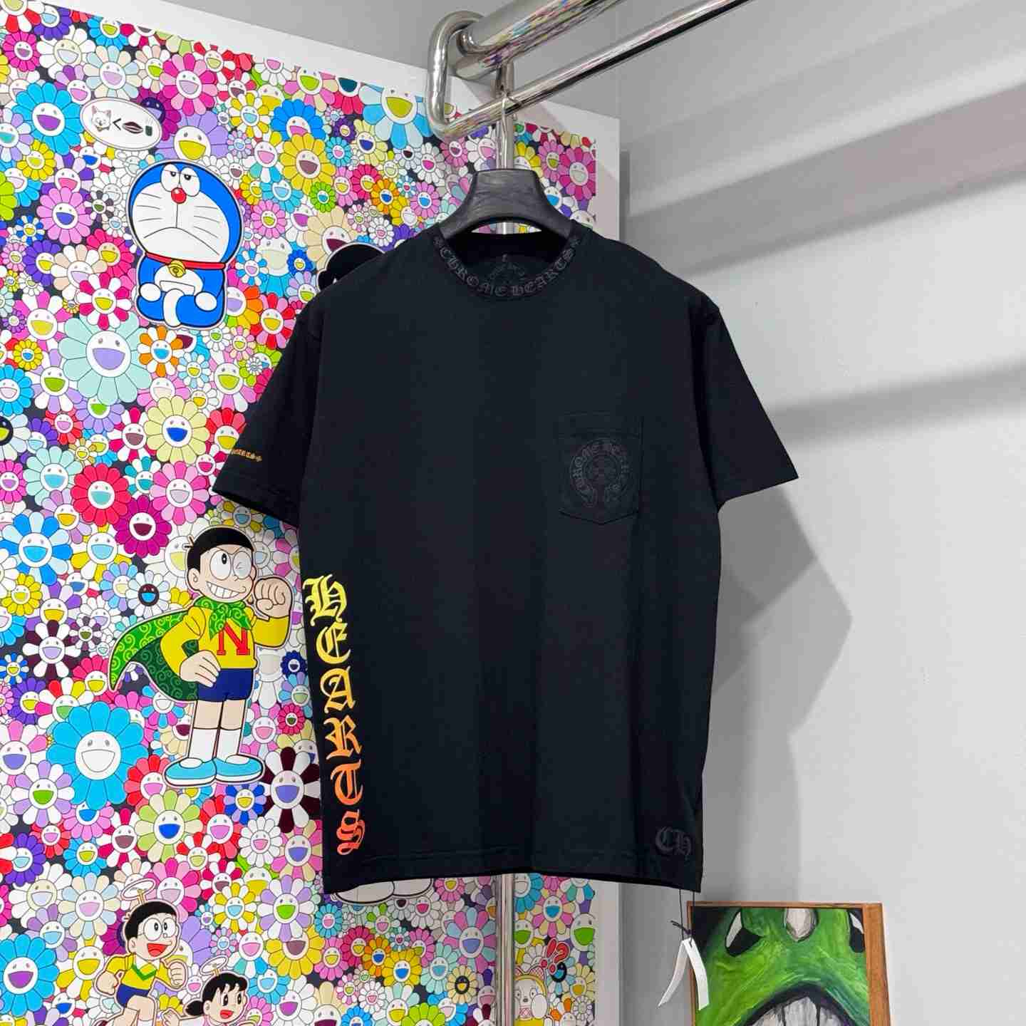 Chrome Hearts Neck Gradient T-Shirt - DopestKickz