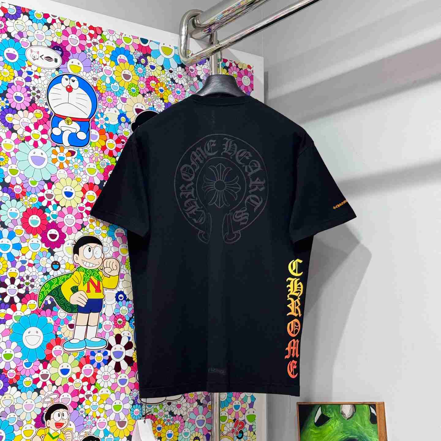 Chrome Hearts Neck Gradient T-Shirt - DopestKickz