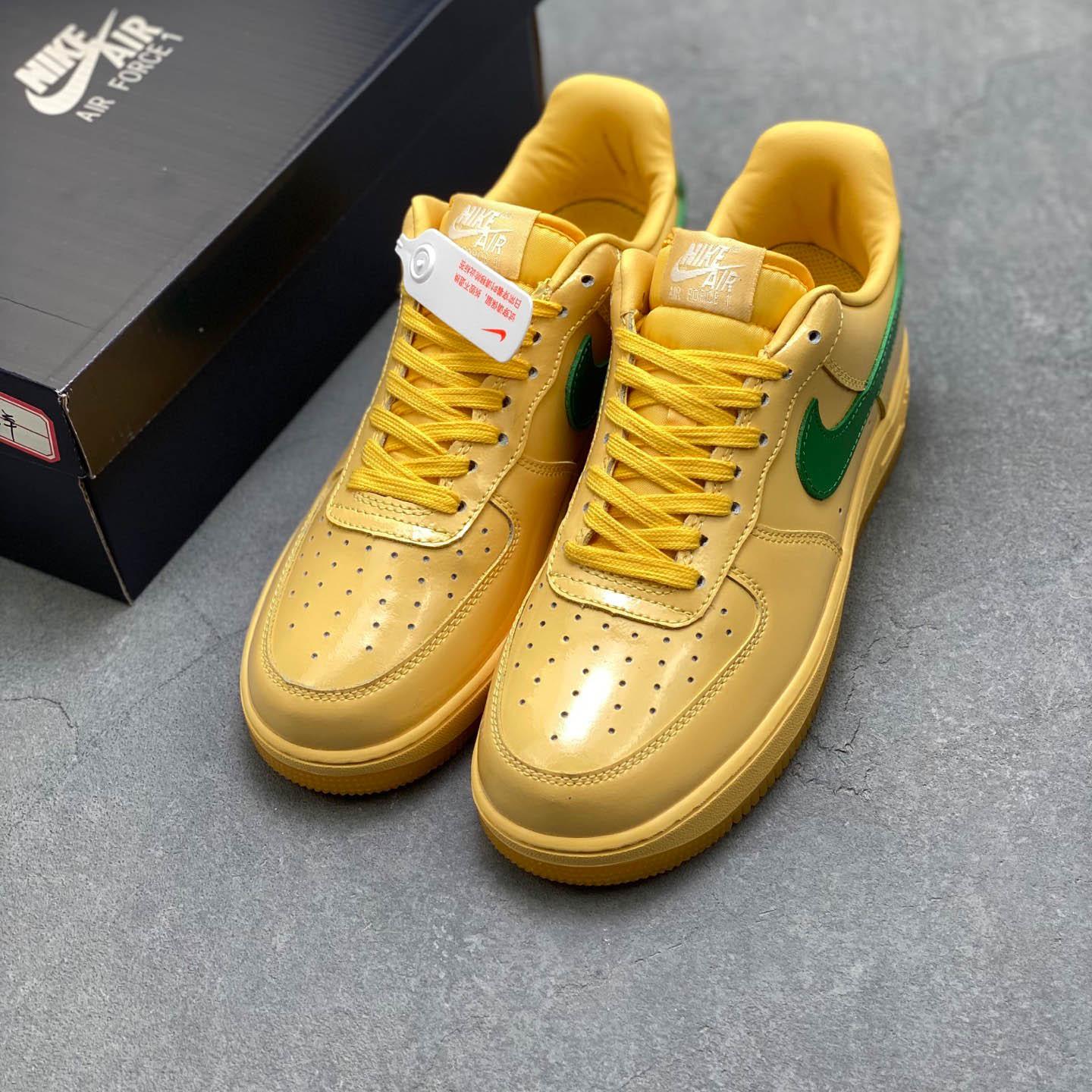 Nike Air Force 1 Topaz Gold And Light Laser Orange  IO4489-700 - DopestKickz