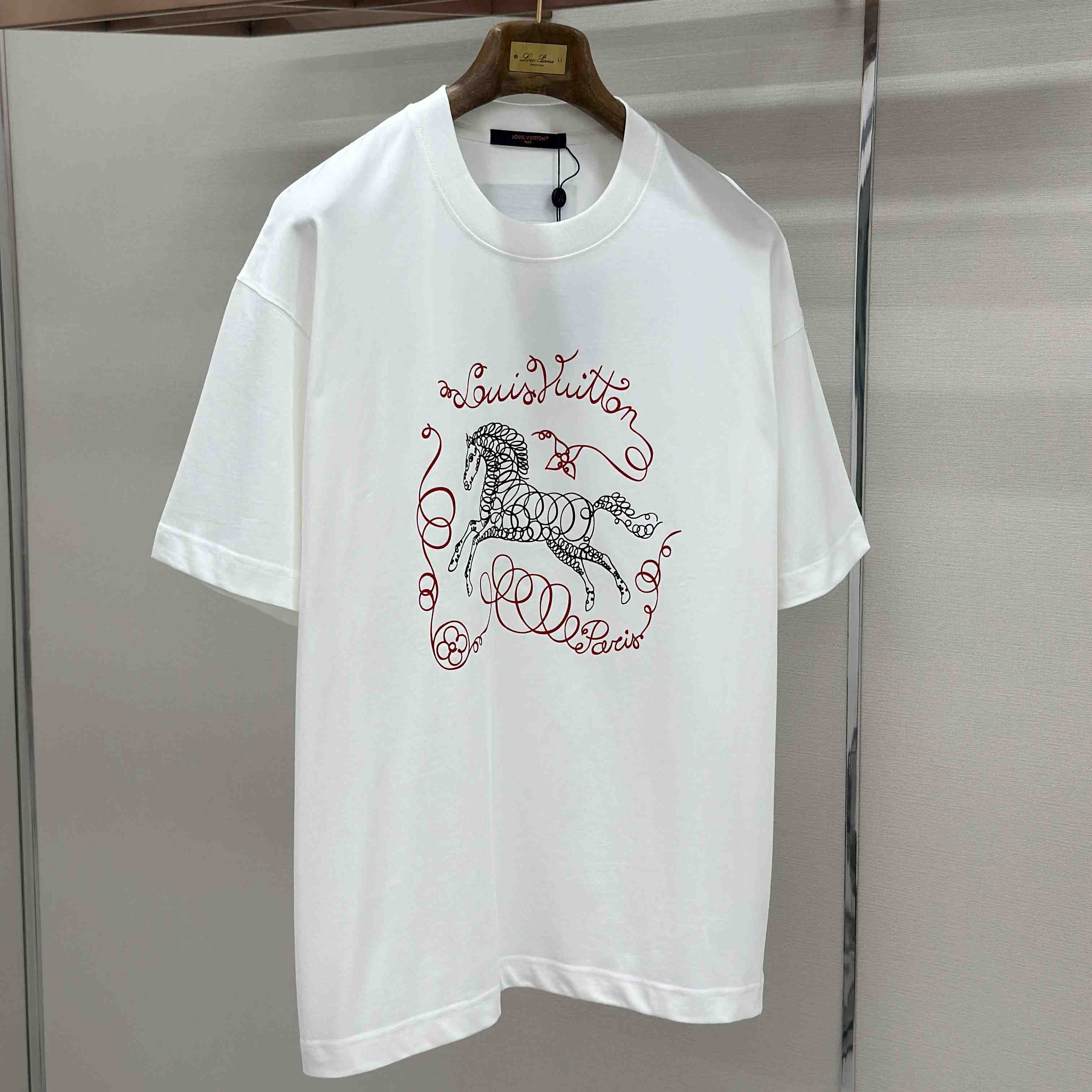 Louis Vuitton Horse Print T-Shirt - DopestKickz