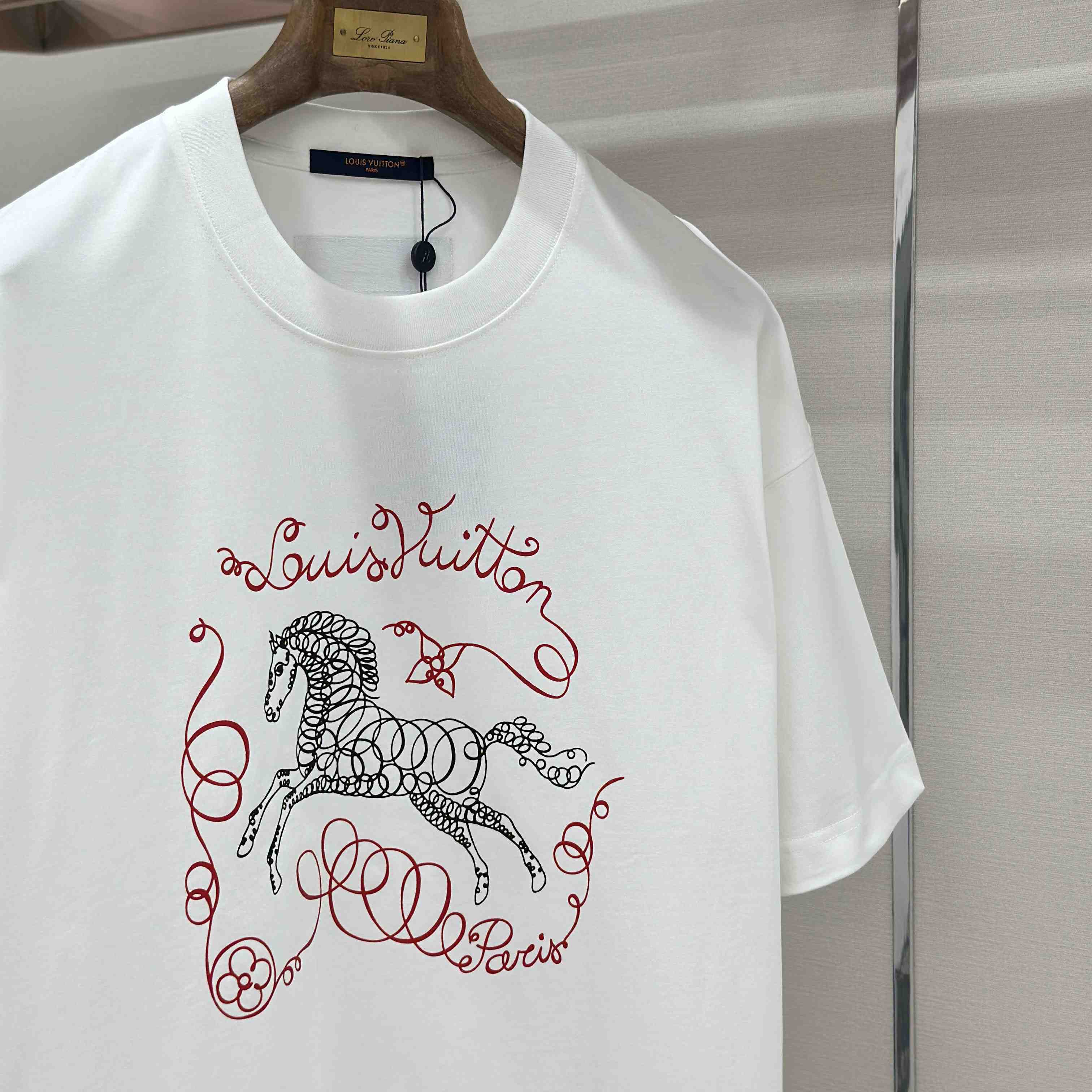 Louis Vuitton Horse Print T-Shirt - DopestKickz
