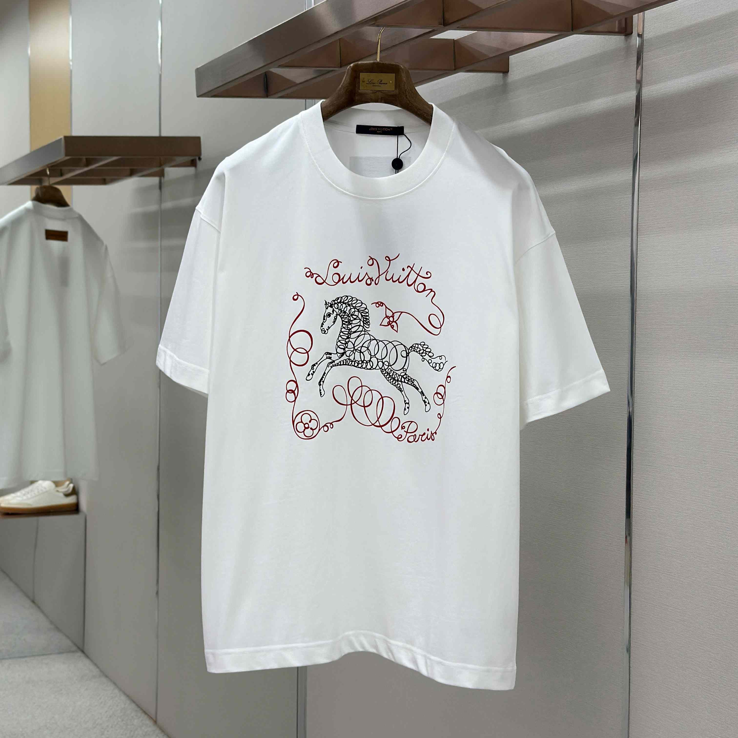 Louis Vuitton Horse Print T-Shirt - DopestKickz