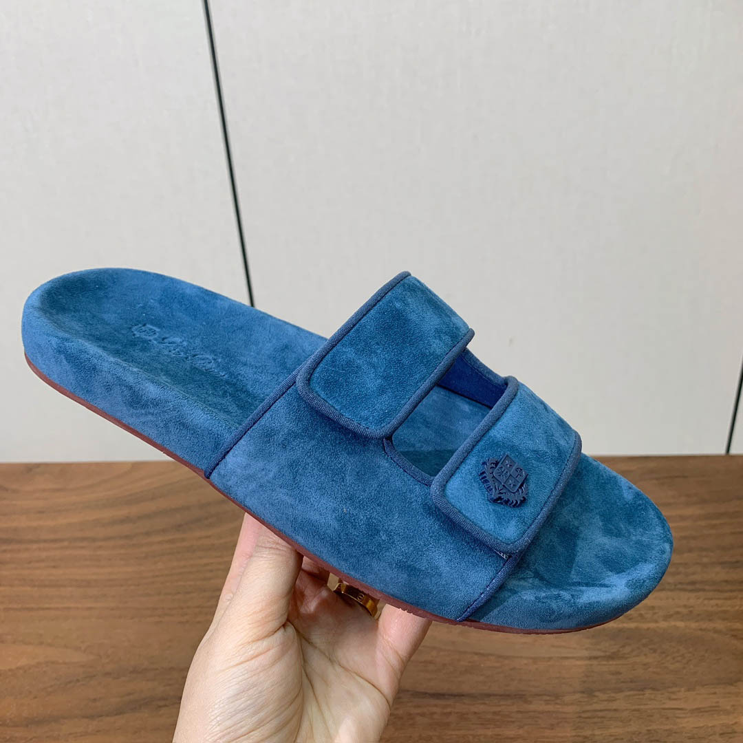 Loro Piana Waikiki Slide Sandal - DopestKickz